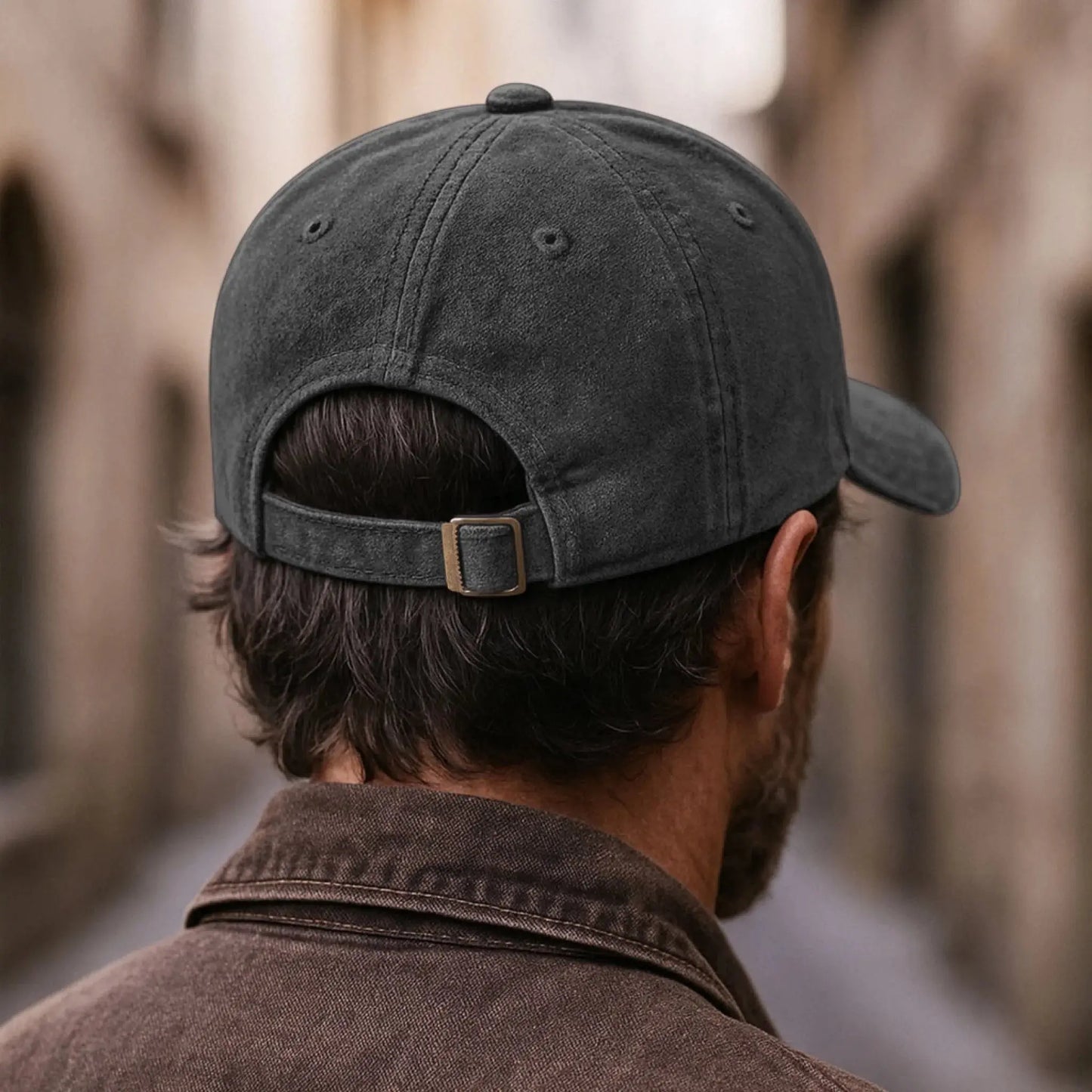 Personalized Washed Denim Cap with Kids’ Names – Custom Dad, Papa, or Grandpa Hat Ezcustomize