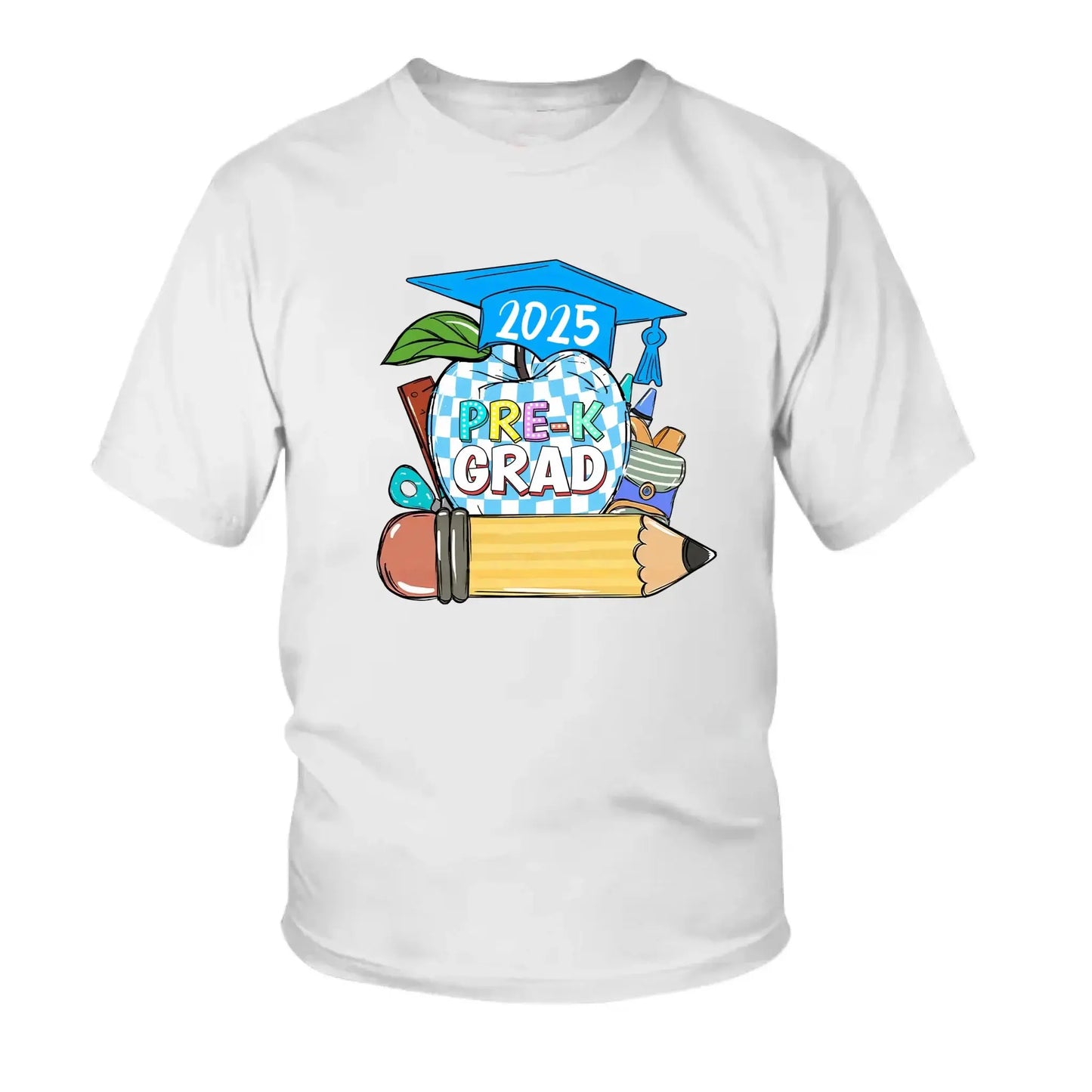 Pre-K Graduation Shirt – Personalized T-Shirt for Kids – Custom Preschool Graduation Gift for Boys and Girls Ezcustomize