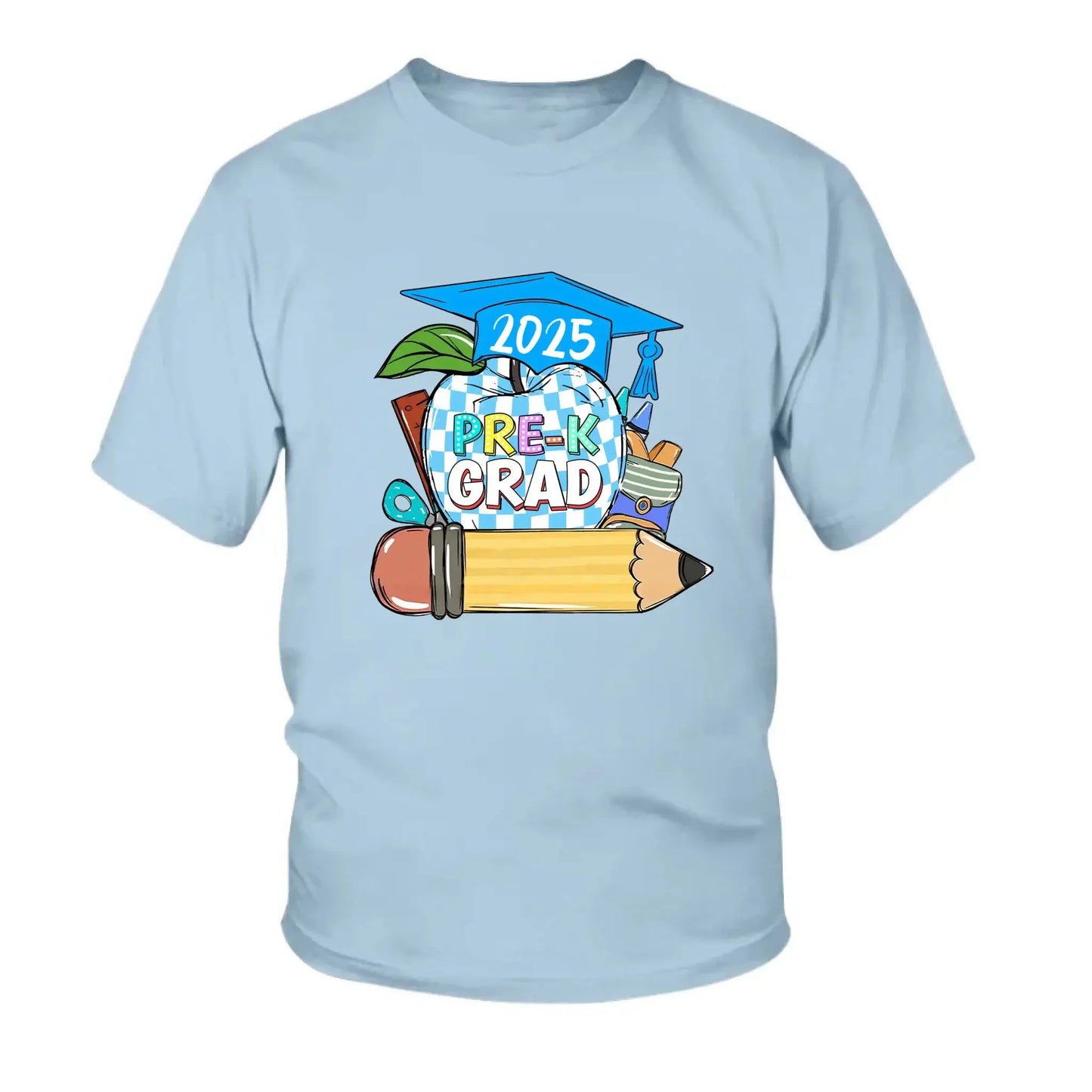 Pre-K Graduation Shirt – Personalized T-Shirt for Kids – Custom Preschool Graduation Gift for Boys and Girls Ezcustomize