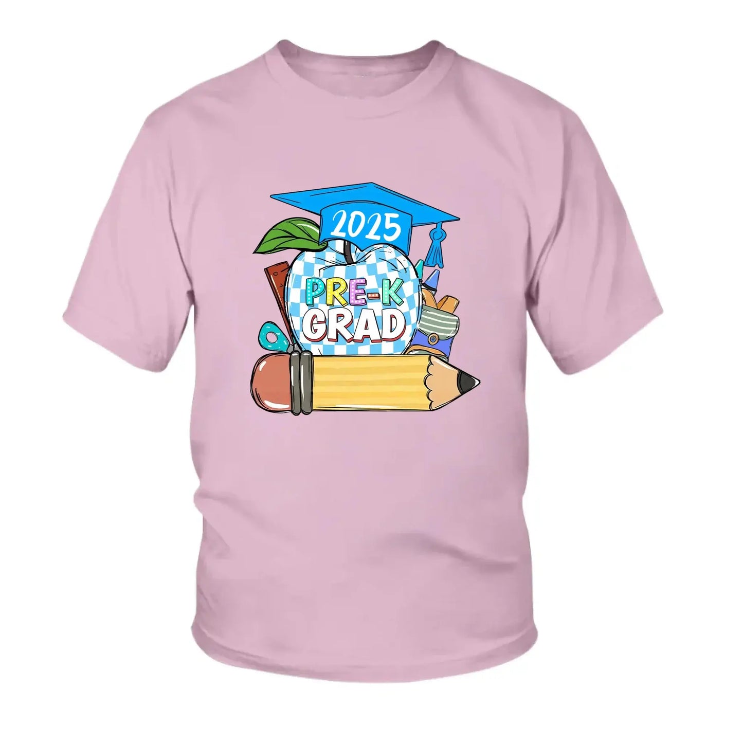 Pre-K Graduation Shirt – Personalized T-Shirt for Kids – Custom Preschool Graduation Gift for Boys and Girls Ezcustomize