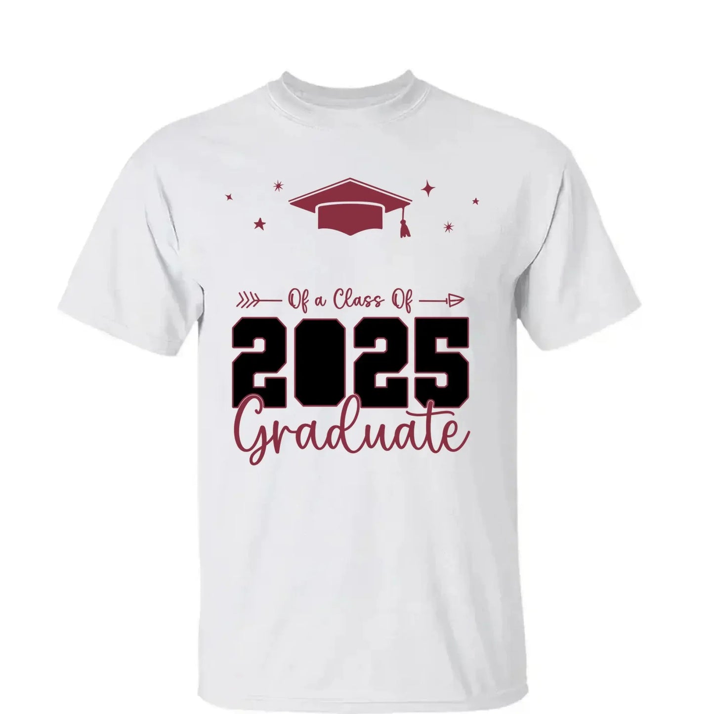 Proud Grandma of 2025 Graduate Shirt – Personalized Senior Photo T-Shirt for Family, Custom Picture Graduation Gift Ezcustomize