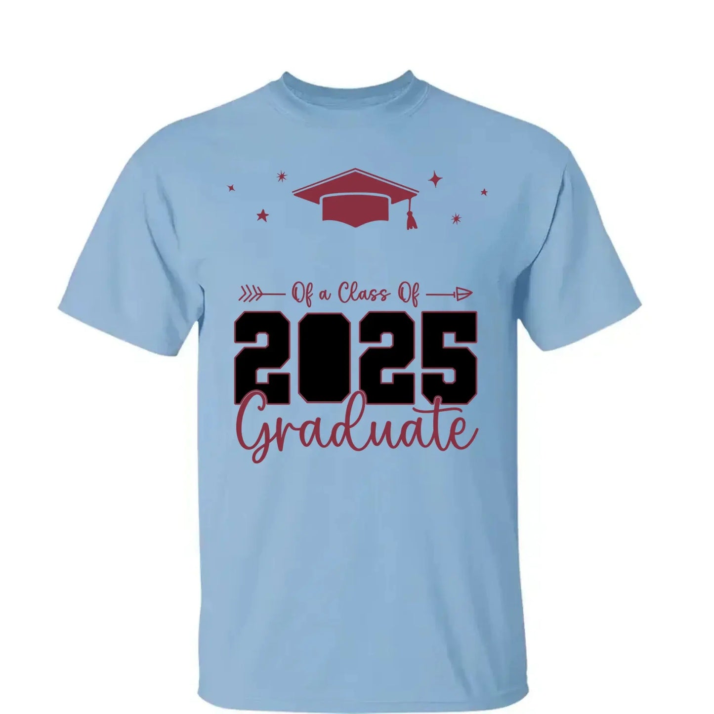 Proud Grandma of 2025 Graduate Shirt – Personalized Senior Photo T-Shirt for Family, Custom Picture Graduation Gift Ezcustomize
