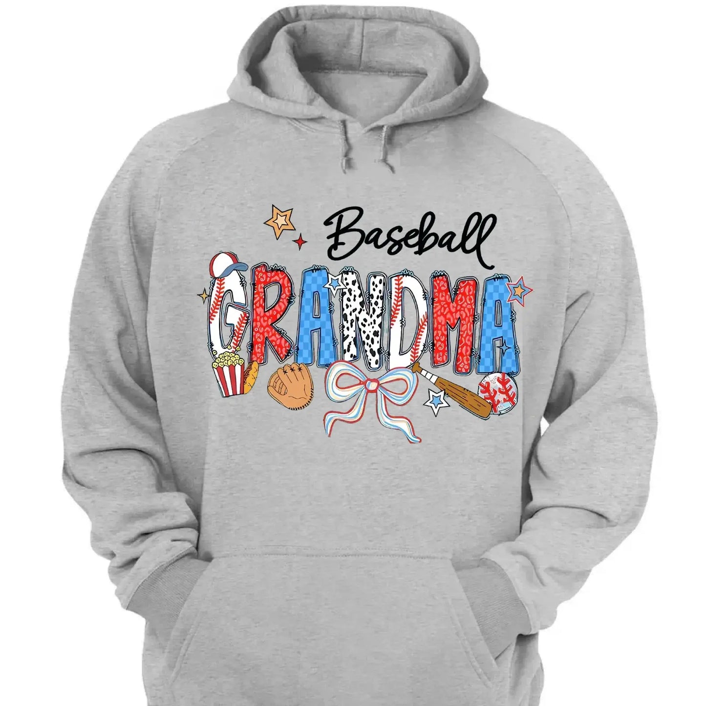 Proud Sports Grandma T-Shirt – Personalized Tee with Kids’ Names – Custom Gift for Baseball, Softball, Soccer & More Ezcustomize