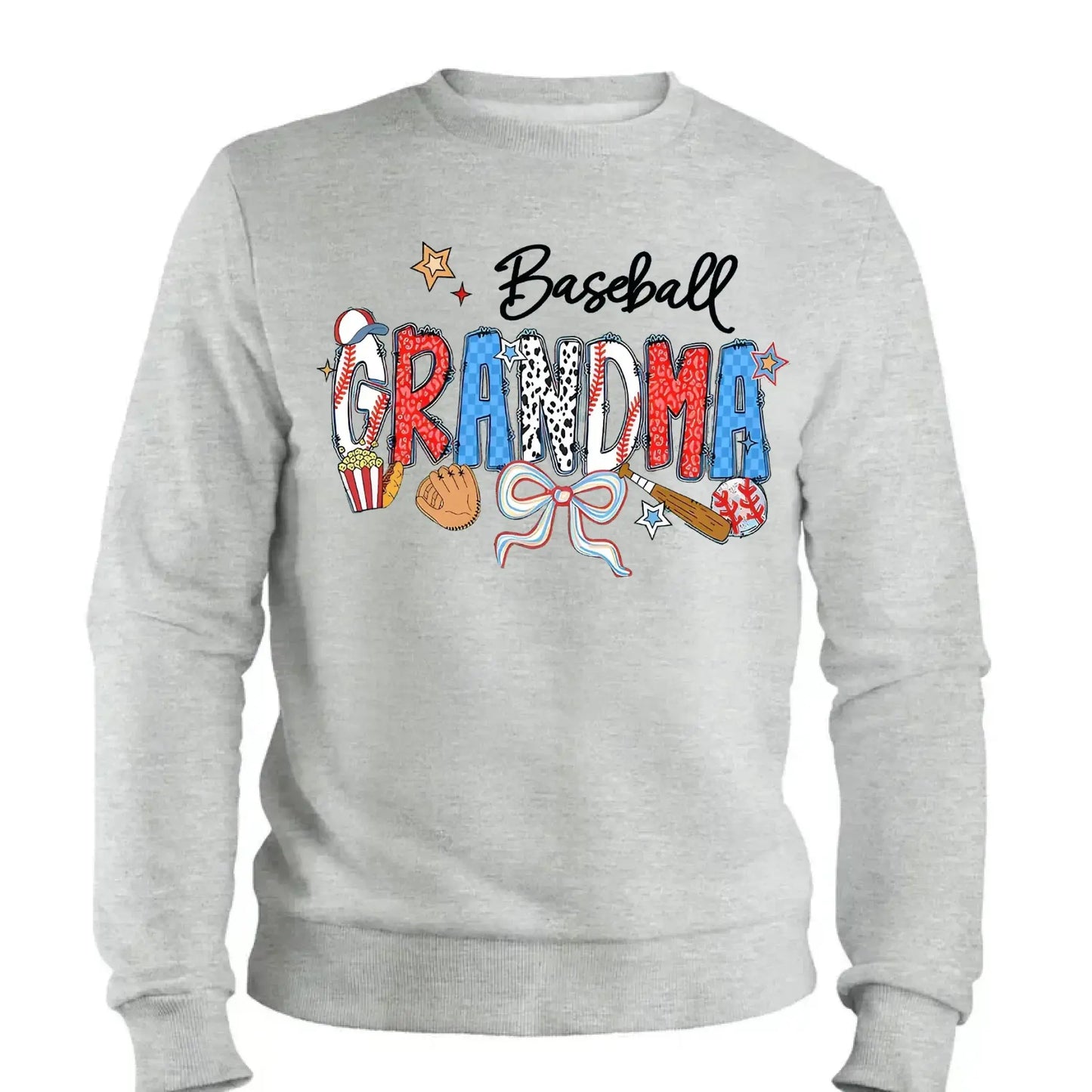 Proud Sports Grandma T-Shirt – Personalized Tee with Kids’ Names – Custom Gift for Baseball, Softball, Soccer & More Ezcustomize