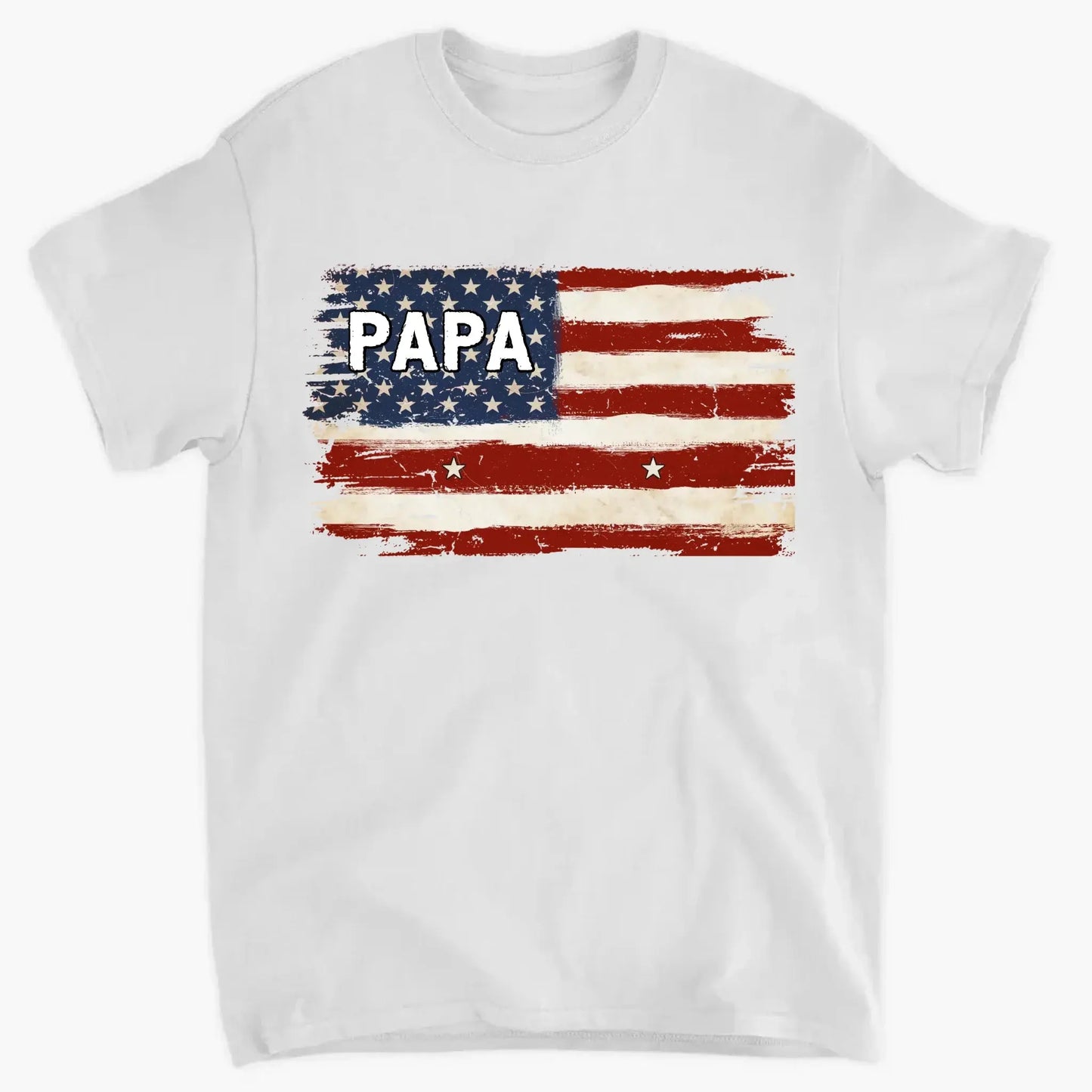 Proud To Be American - Family Personalized Custom Unisex T-shirt, Premium T-shirt, Hoodie - Gift For Dad, Grandpa Ezcustomize