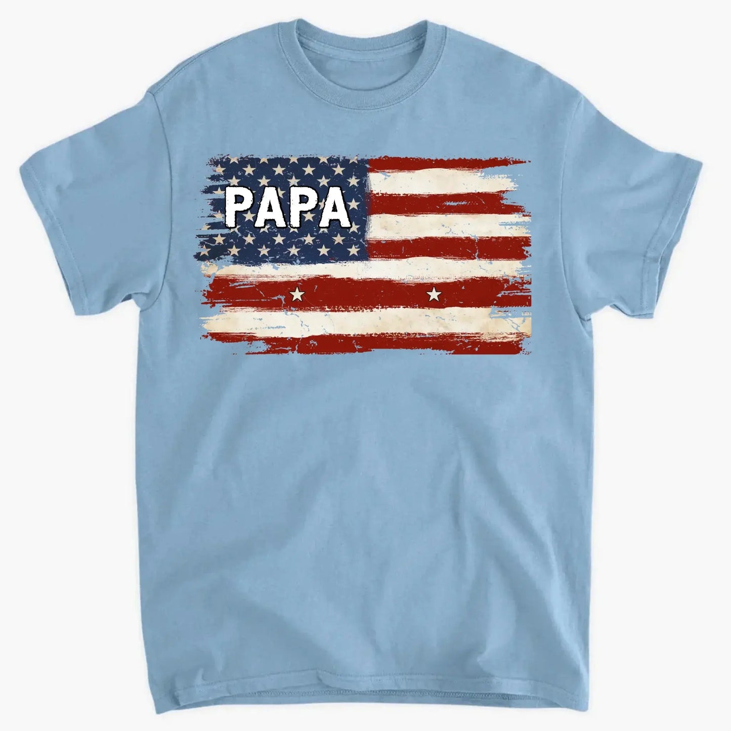 Proud To Be American - Family Personalized Custom Unisex T-shirt, Premium T-shirt, Hoodie - Gift For Dad, Grandpa Ezcustomize