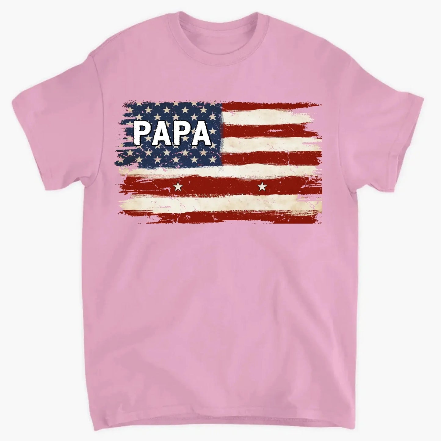 Proud To Be American - Family Personalized Custom Unisex T-shirt, Premium T-shirt, Hoodie - Gift For Dad, Grandpa Ezcustomize