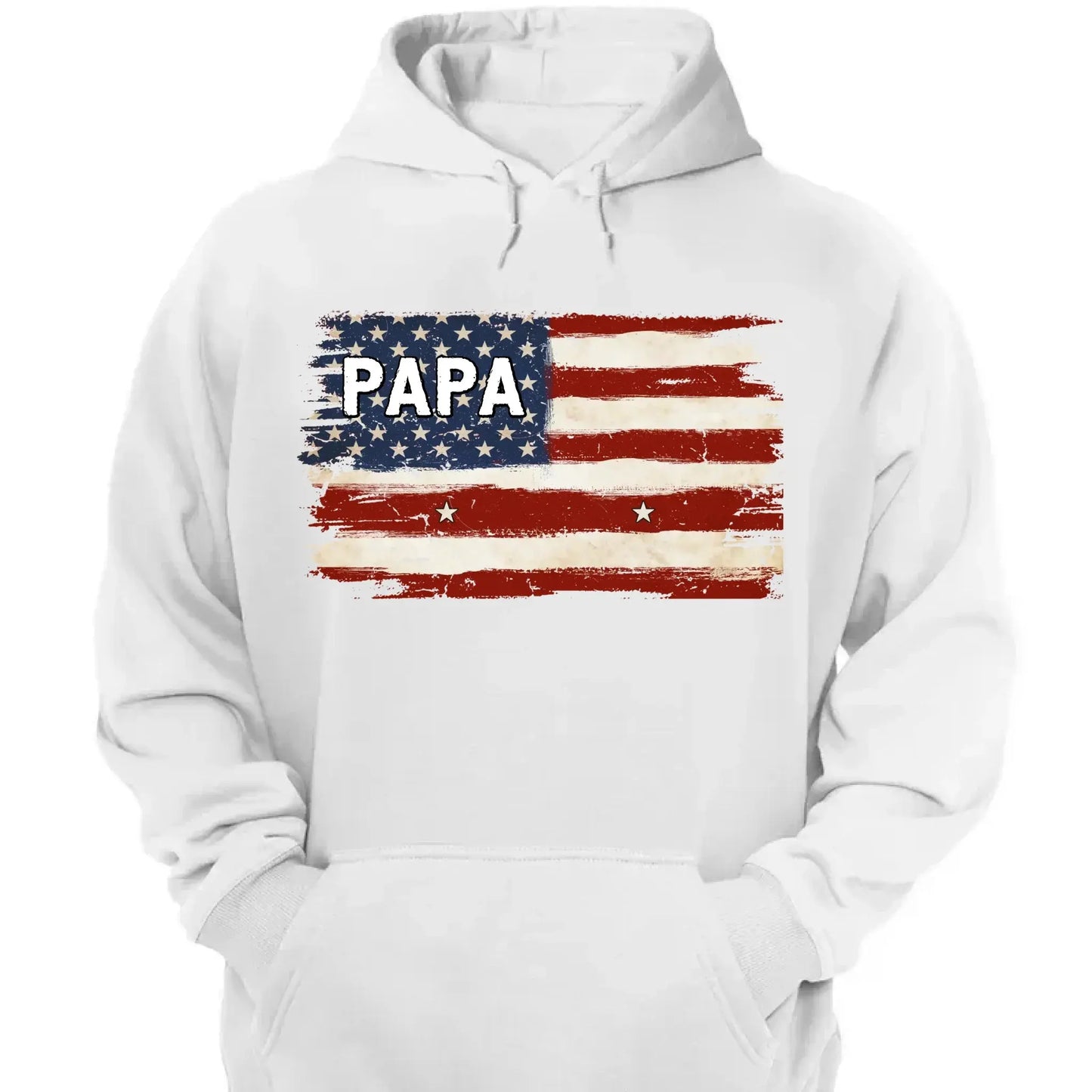 Proud To Be American - Family Personalized Custom Unisex T-shirt, Premium T-shirt, Hoodie - Gift For Dad, Grandpa Ezcustomize