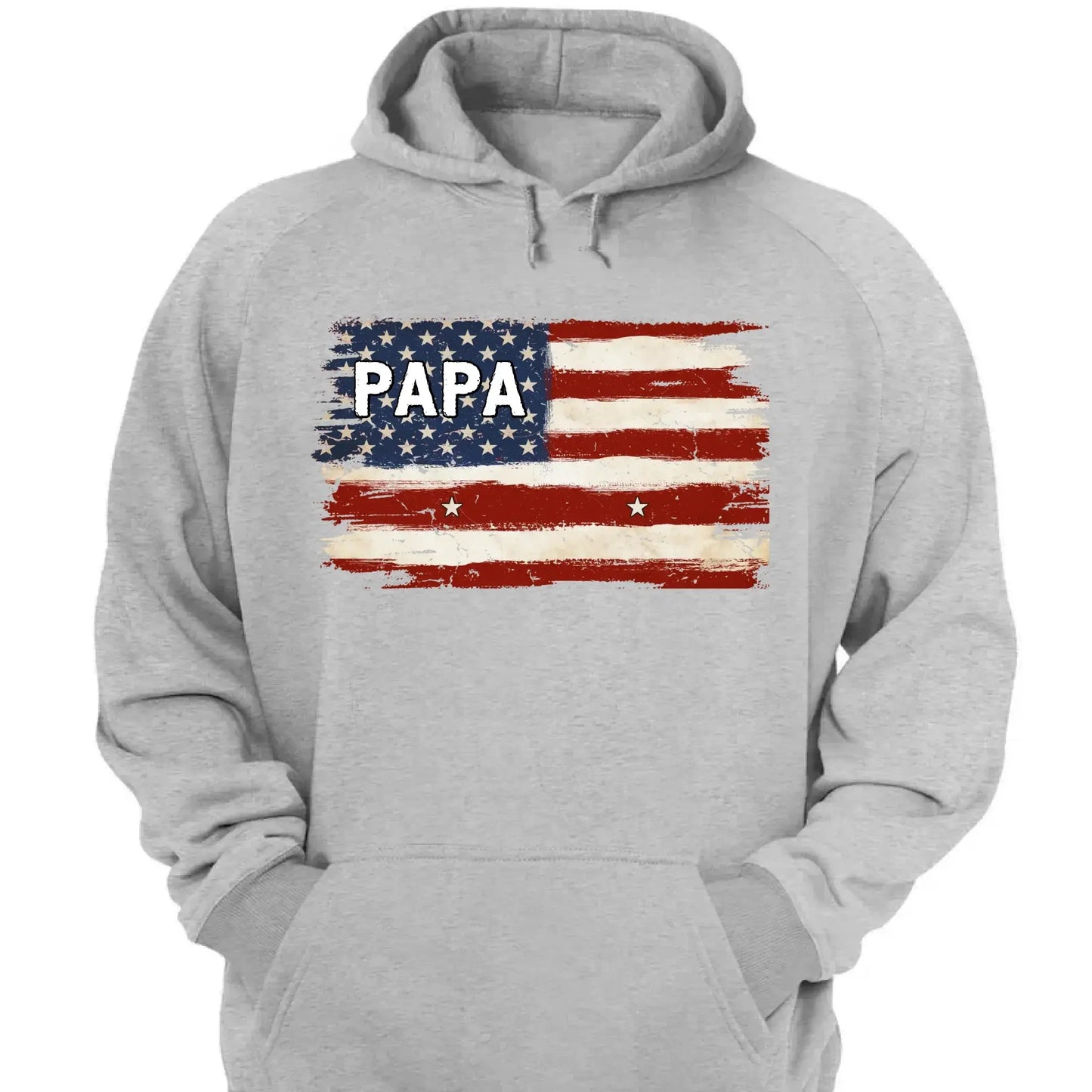Proud To Be American - Family Personalized Custom Unisex T-shirt, Premium T-shirt, Hoodie - Gift For Dad, Grandpa Ezcustomize
