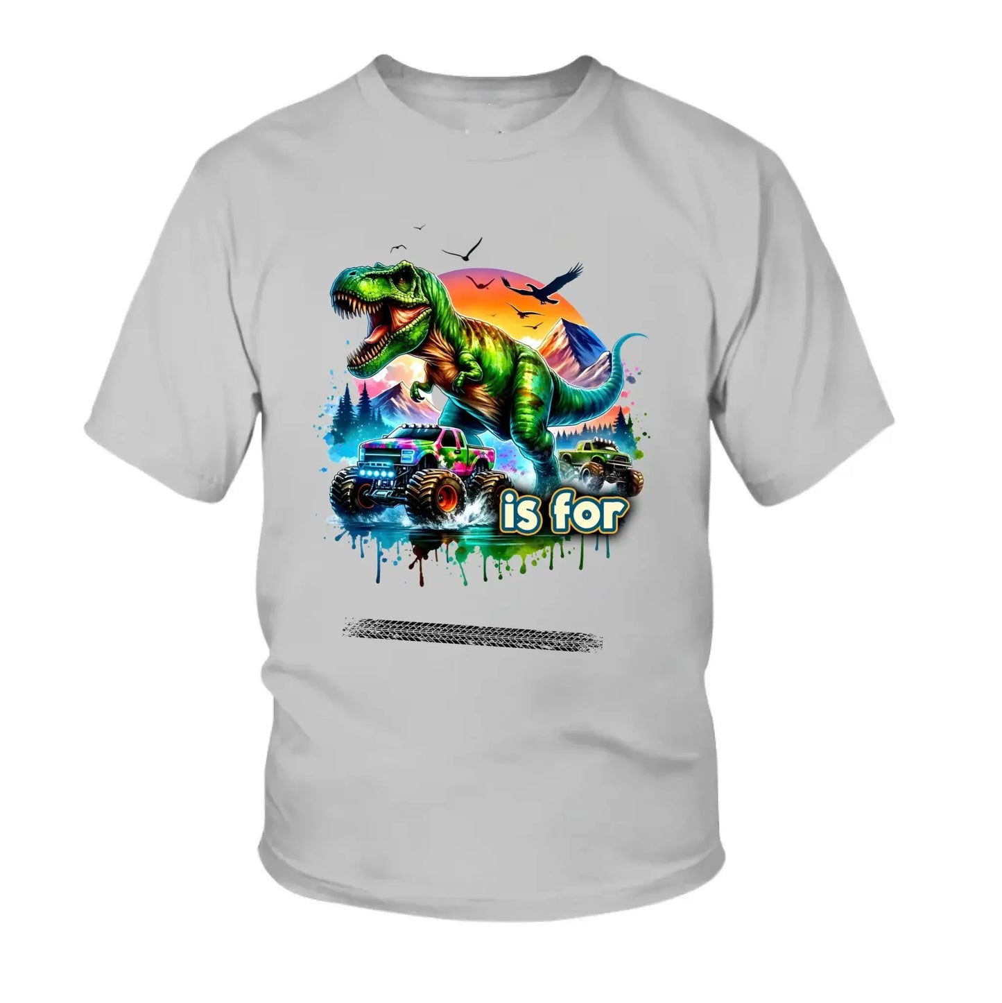 Ready To Crush Kindergarten – Personalized T-Shirt/Youth for Grandson – Fun Back to School Gift Ezcustomize