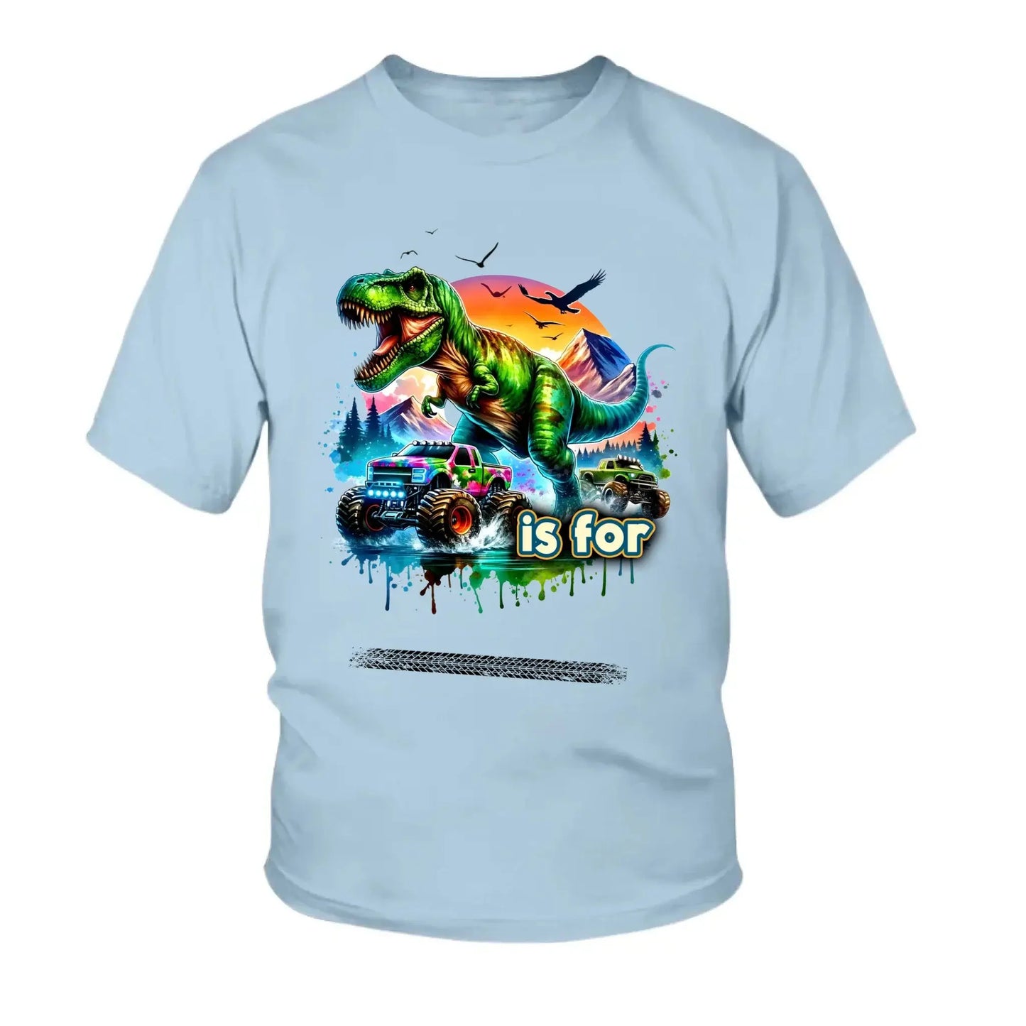 Ready To Crush Kindergarten – Personalized T-Shirt/Youth for Grandson – Fun Back to School Gift Ezcustomize