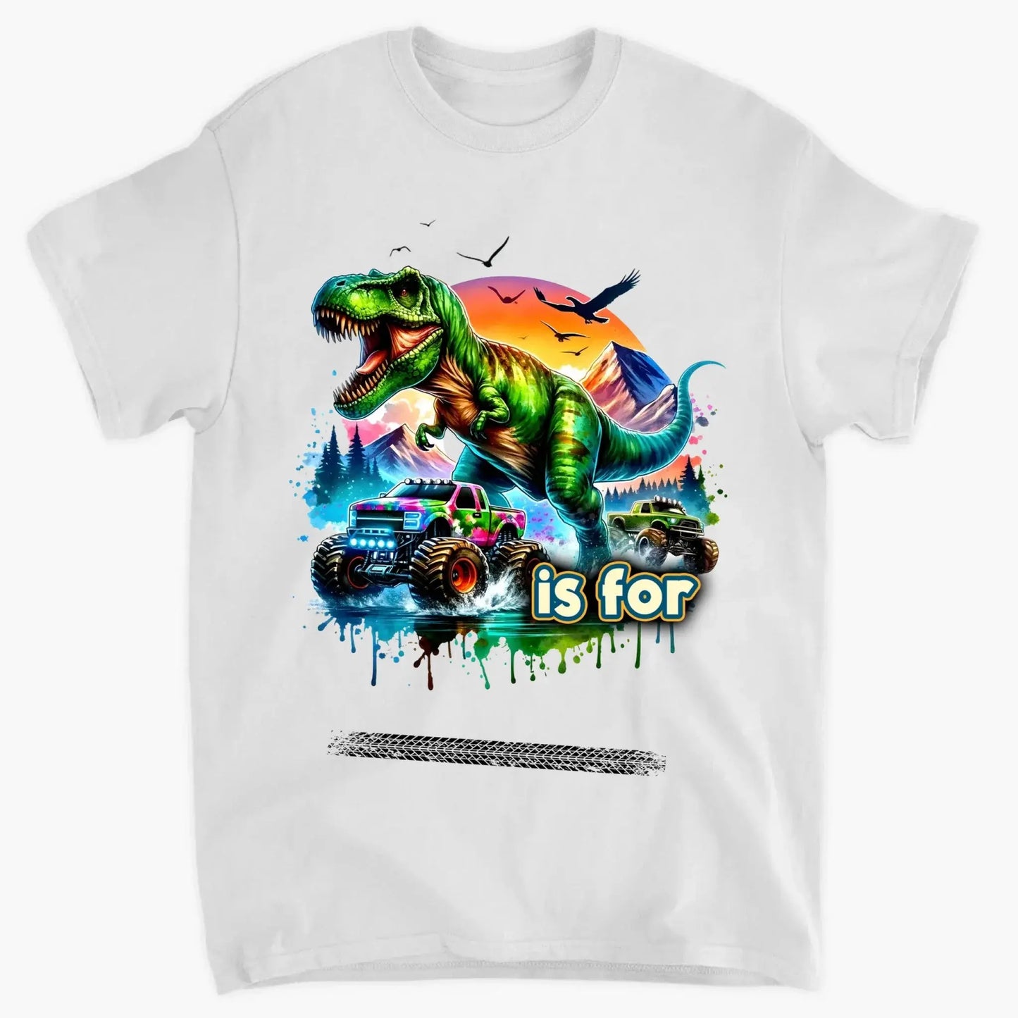 Ready To Crush Kindergarten – Personalized T-Shirt/Youth for Grandson – Fun Back to School Gift Ezcustomize