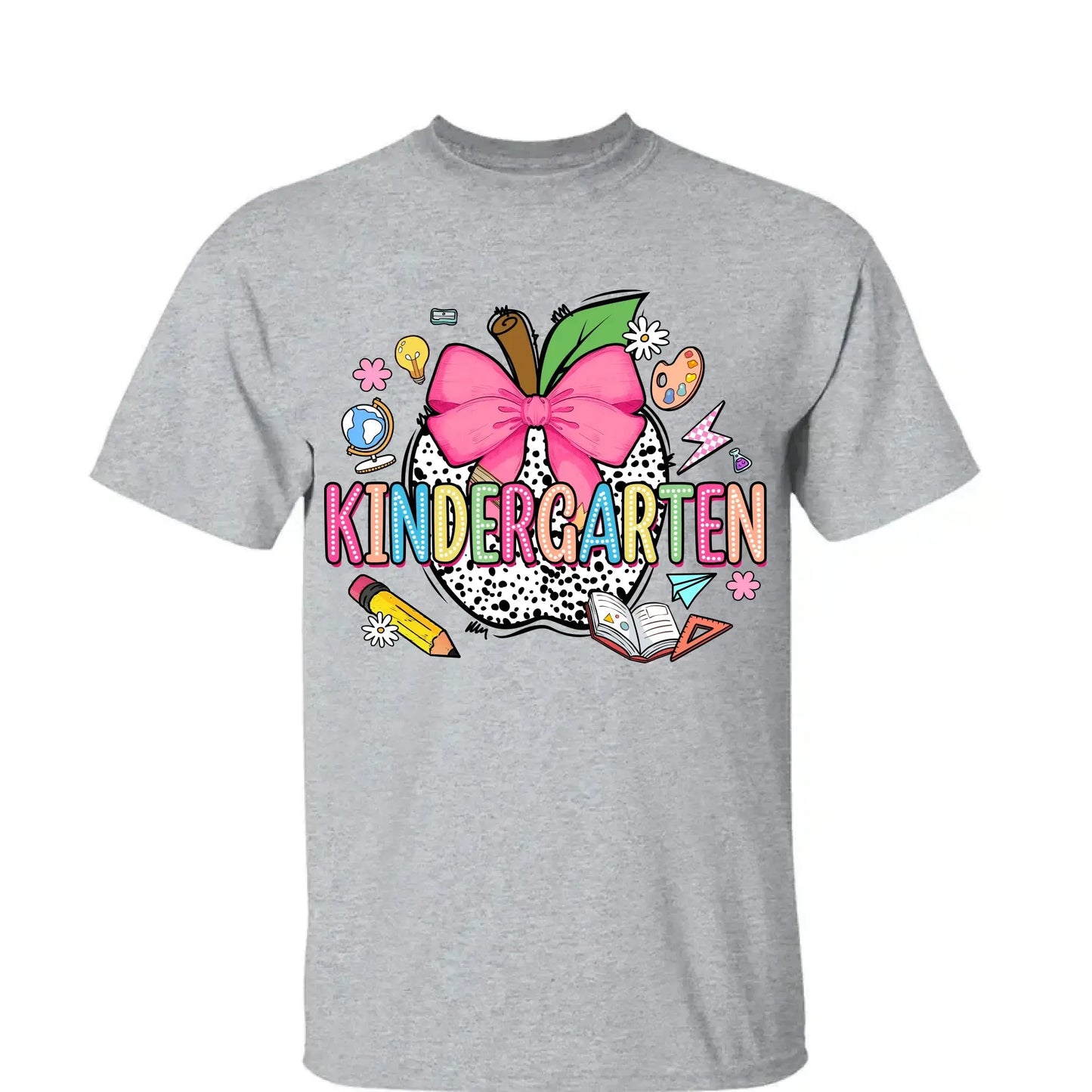Retro Back To School Coquette Pencil – Personalized First Day Of School Shirt- Outfit for Pre-K, Kindergarten, 1st–4th Grade Ezcustomize