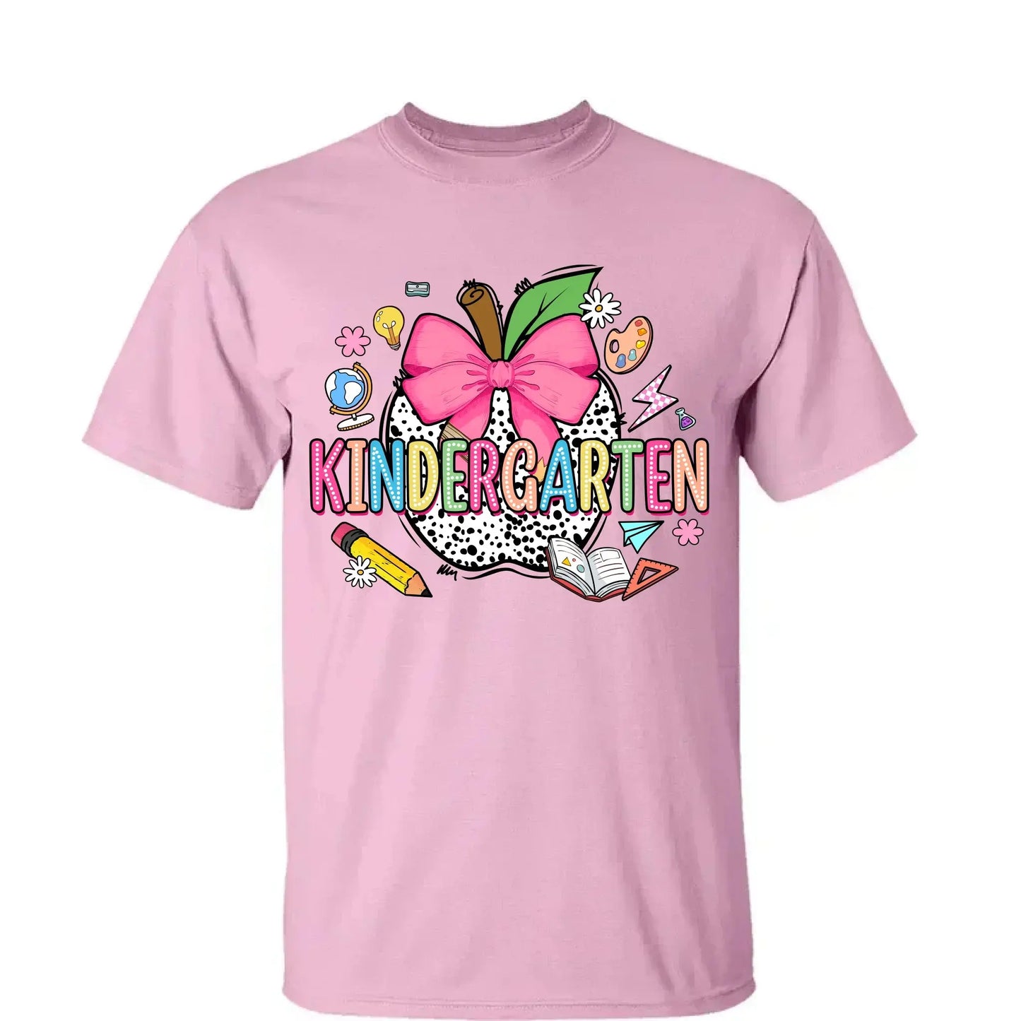 Retro Back To School Coquette Pencil – Personalized First Day Of School Shirt- Outfit for Pre-K, Kindergarten, 1st–4th Grade Ezcustomize