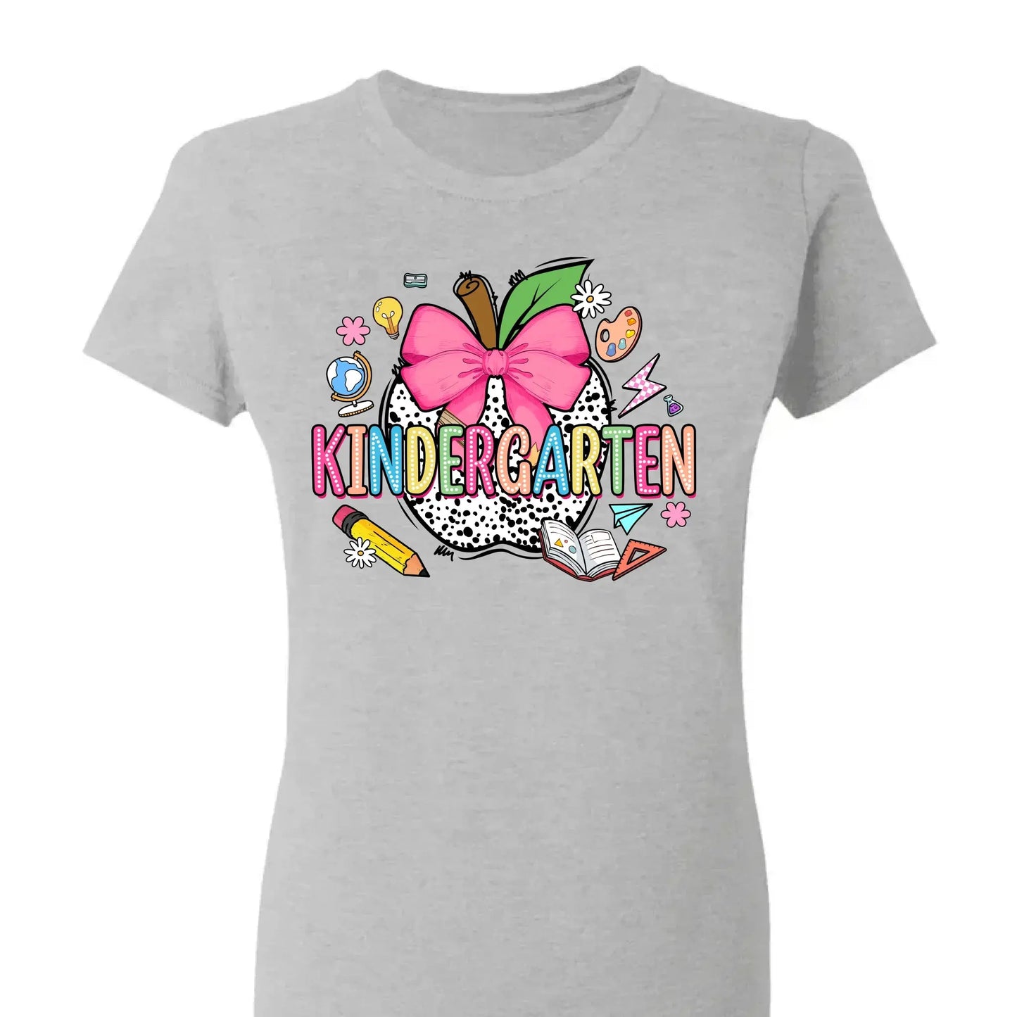Retro Back To School Coquette Pencil – Personalized First Day Of School Shirt- Outfit for Pre-K, Kindergarten, 1st–4th Grade Ezcustomize