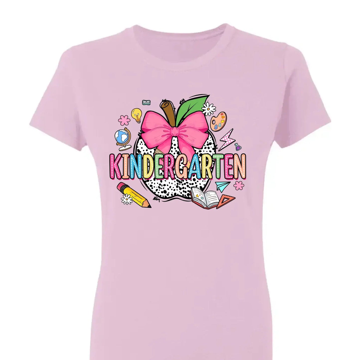 Retro Back To School Coquette Pencil – Personalized First Day Of School Shirt- Outfit for Pre-K, Kindergarten, 1st–4th Grade Ezcustomize