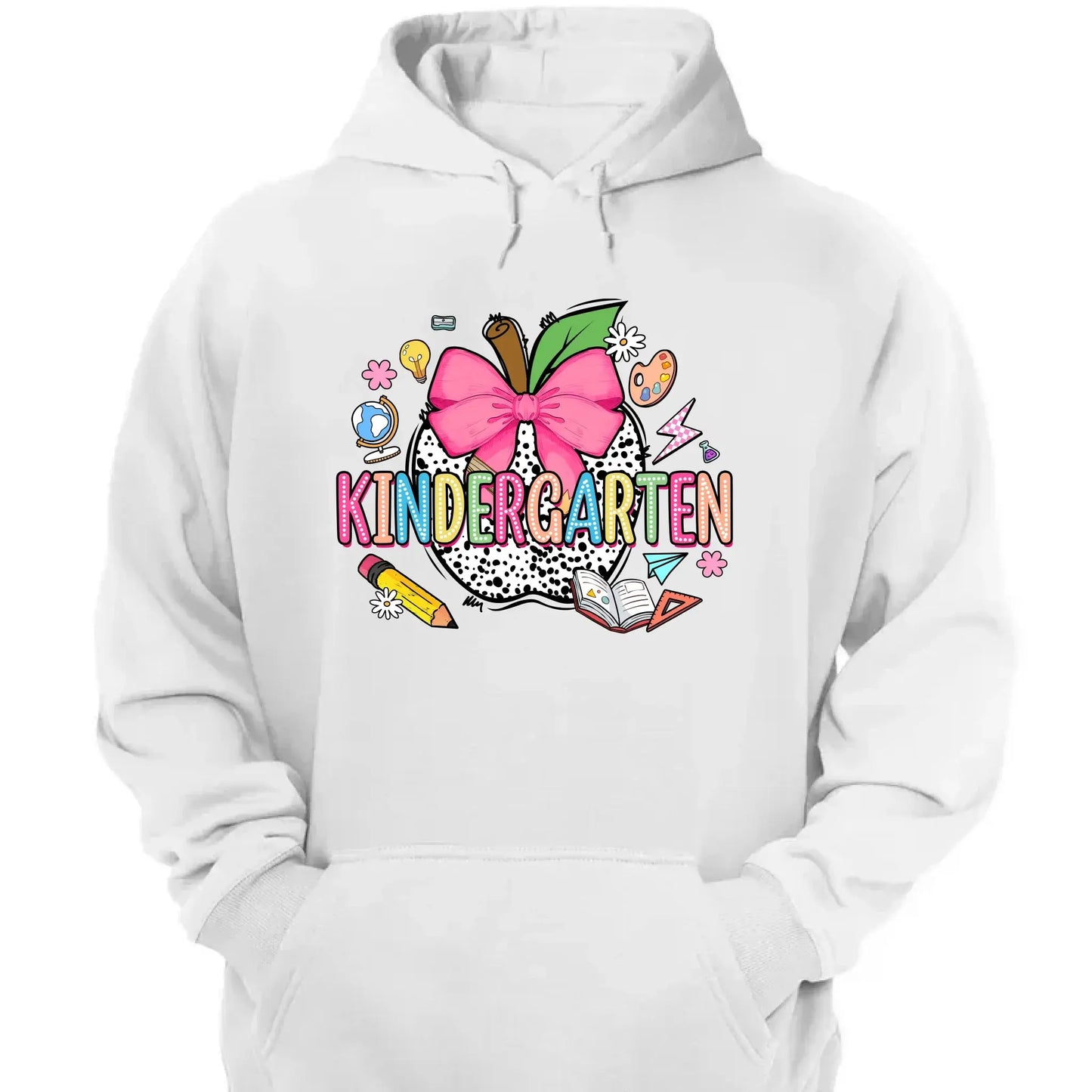 Retro Back To School Coquette Pencil – Personalized First Day Of School Shirt- Outfit for Pre-K, Kindergarten, 1st–4th Grade Ezcustomize