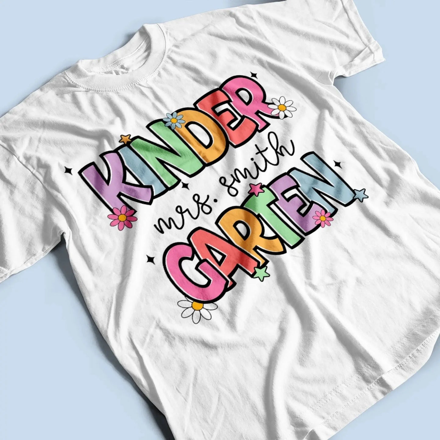 Retro Back to School Teacher Shirt Bundle – Custom Kindergarten/1st-5th Grade Designs – Personalized Team T-Shirt for Teachers Ezcustomize