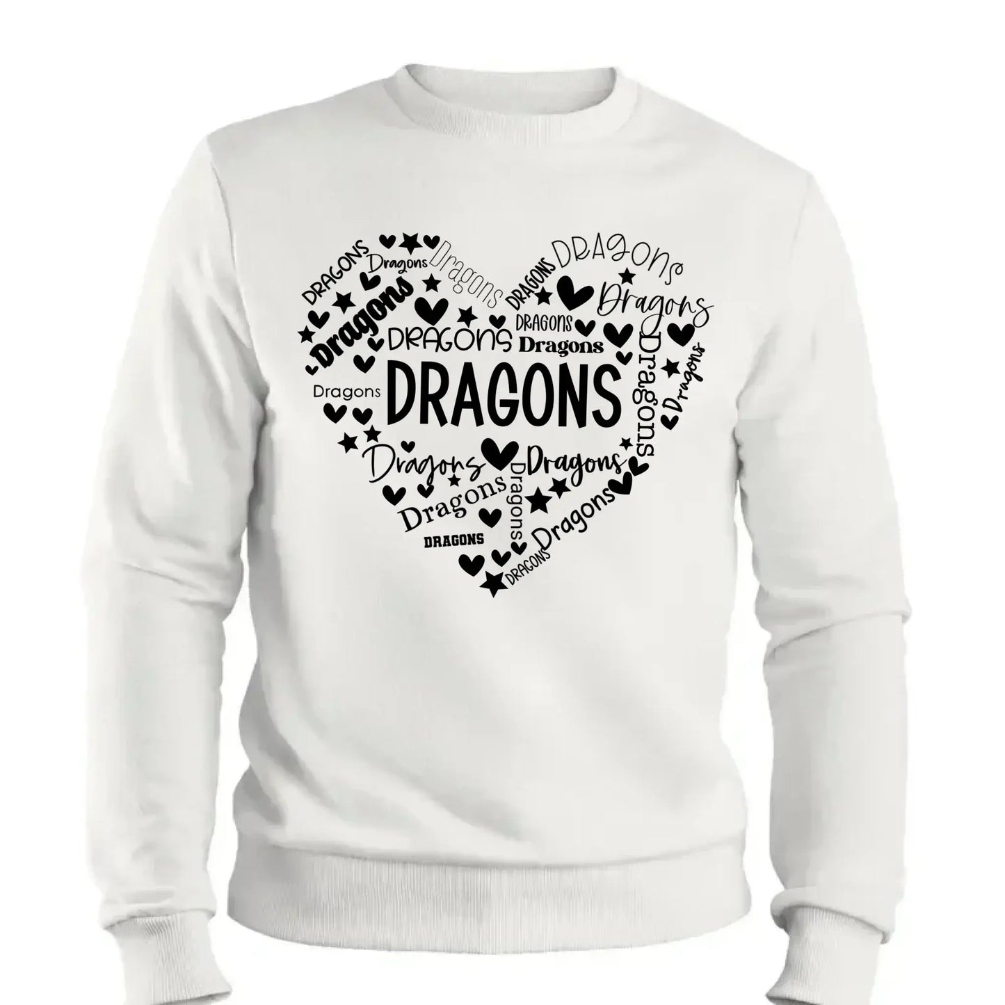 School Mascot Heart Design – Personalized Teacher T-Shirt – Thoughtful Custom Gift for Educators, Coaches & Staff Ezcustomize