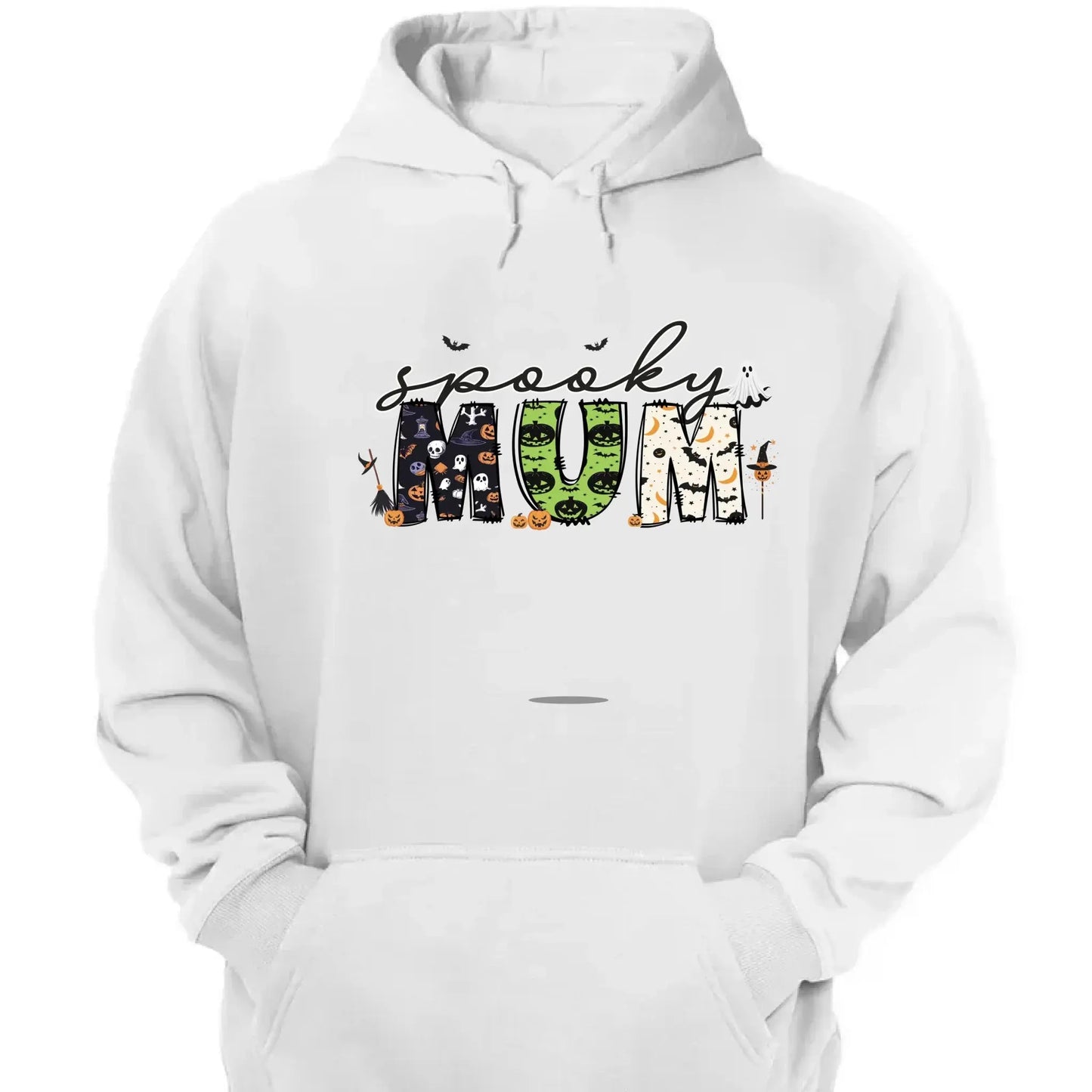 Spooky Grandma Belongs To These Kids - Family Personalized Custom Unisex T-shirt, Hoodie, Sweatshirt - Halloween Gift For Mom, Grandma Ezcustomize