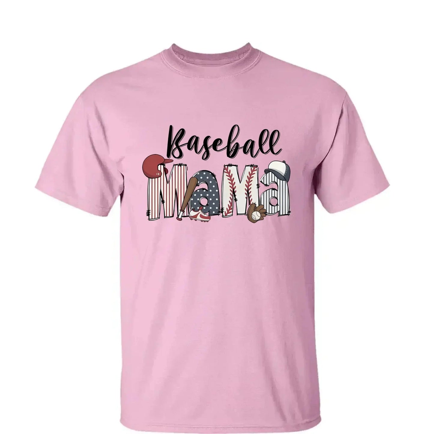 Sports Mom & Grandma Shirt – Personalized Softball T-Shirt – Custom Gift for Mom, Nana, or Grandma from Kid with Name Ezcustomize