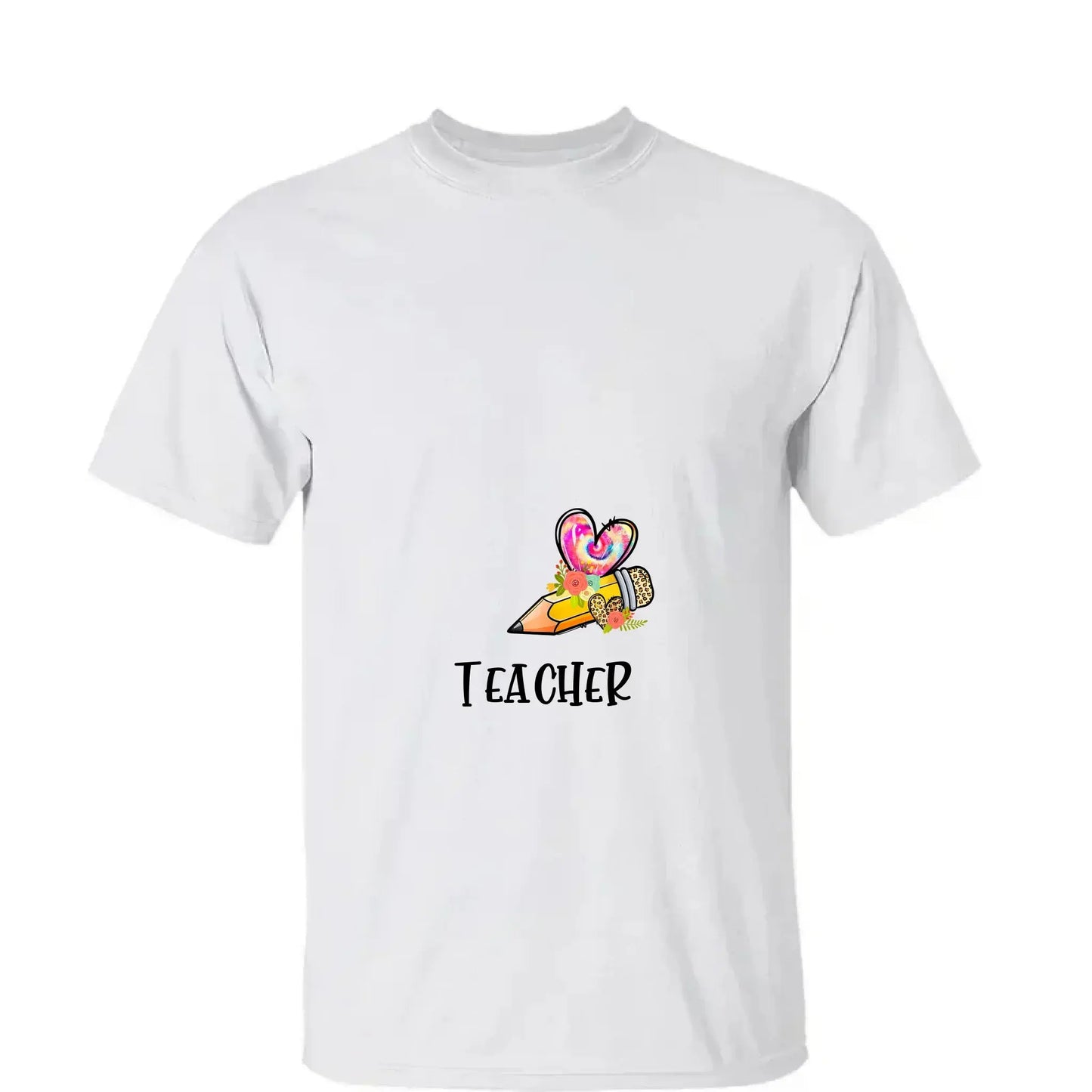 T Is For Teacher Shirt – Personalized Back to School Gift for Preschool, Pre-K, Kindergarten & Paraprofessional Ezcustomize