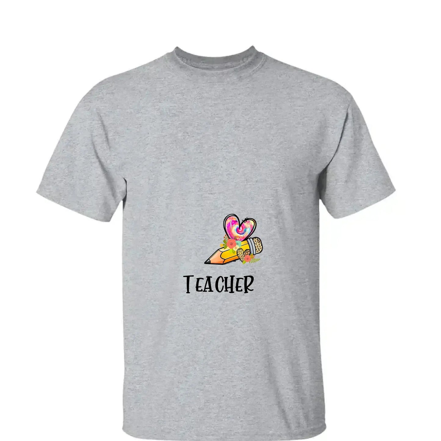 T Is For Teacher Shirt – Personalized Back to School Gift for Preschool, Pre-K, Kindergarten & Paraprofessional Ezcustomize