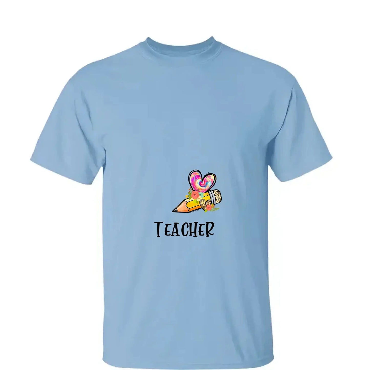 T Is For Teacher Shirt – Personalized Back to School Gift for Preschool, Pre-K, Kindergarten & Paraprofessional Ezcustomize