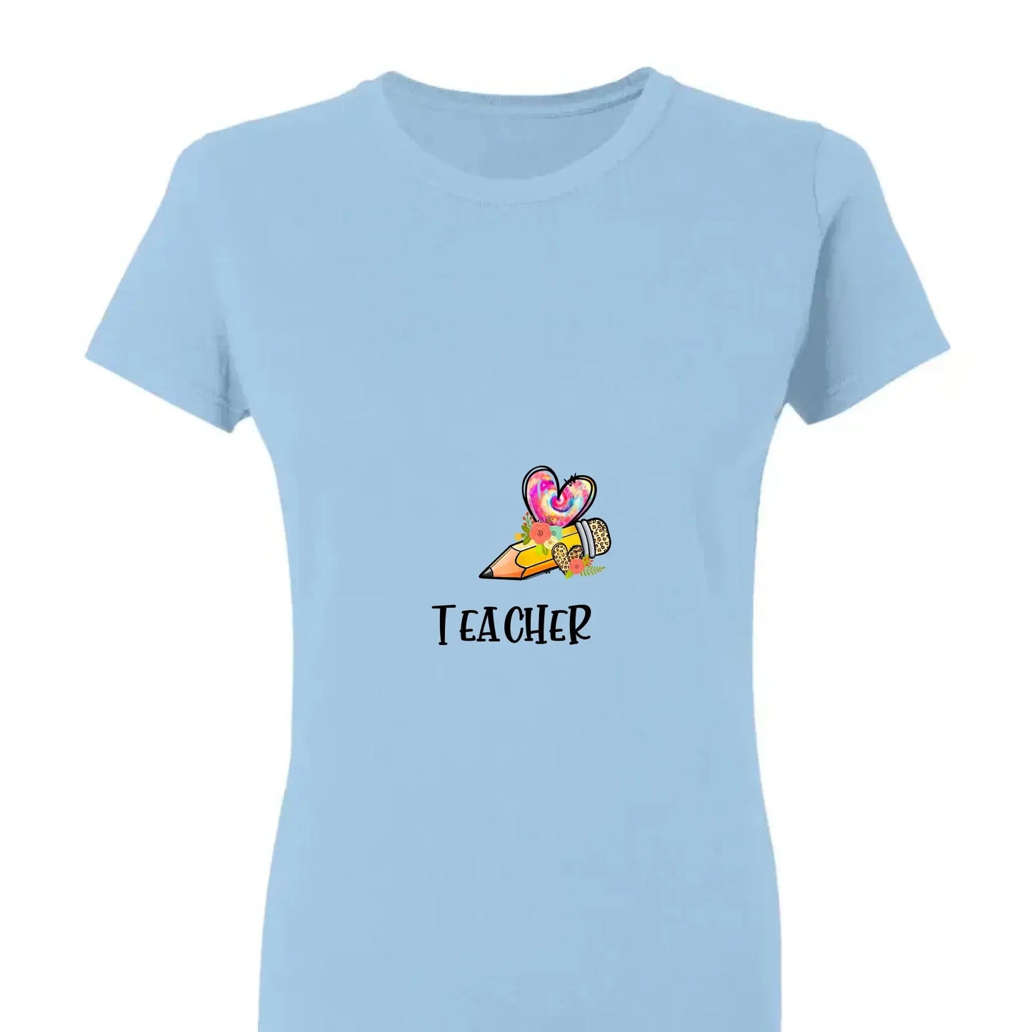 T Is For Teacher Shirt – Personalized Back to School Gift for Preschool, Pre-K, Kindergarten & Paraprofessional Ezcustomize