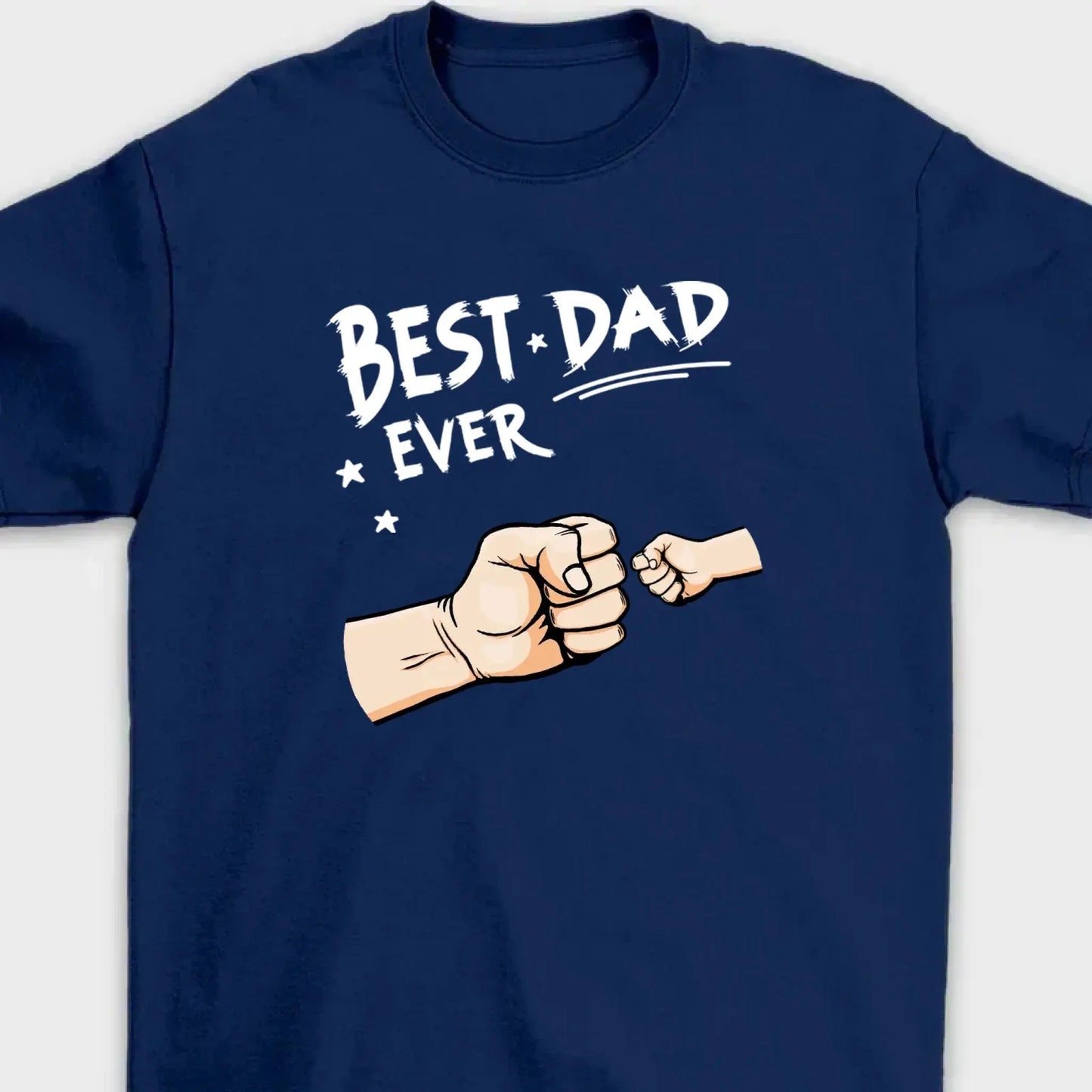 The Best Papa Ever - Family Personalized Custom Unisex T-shirt, Hoodie, Sweatshirt - Father's Day, Birthday Gift For Dad, Grandpa Ezcustomize