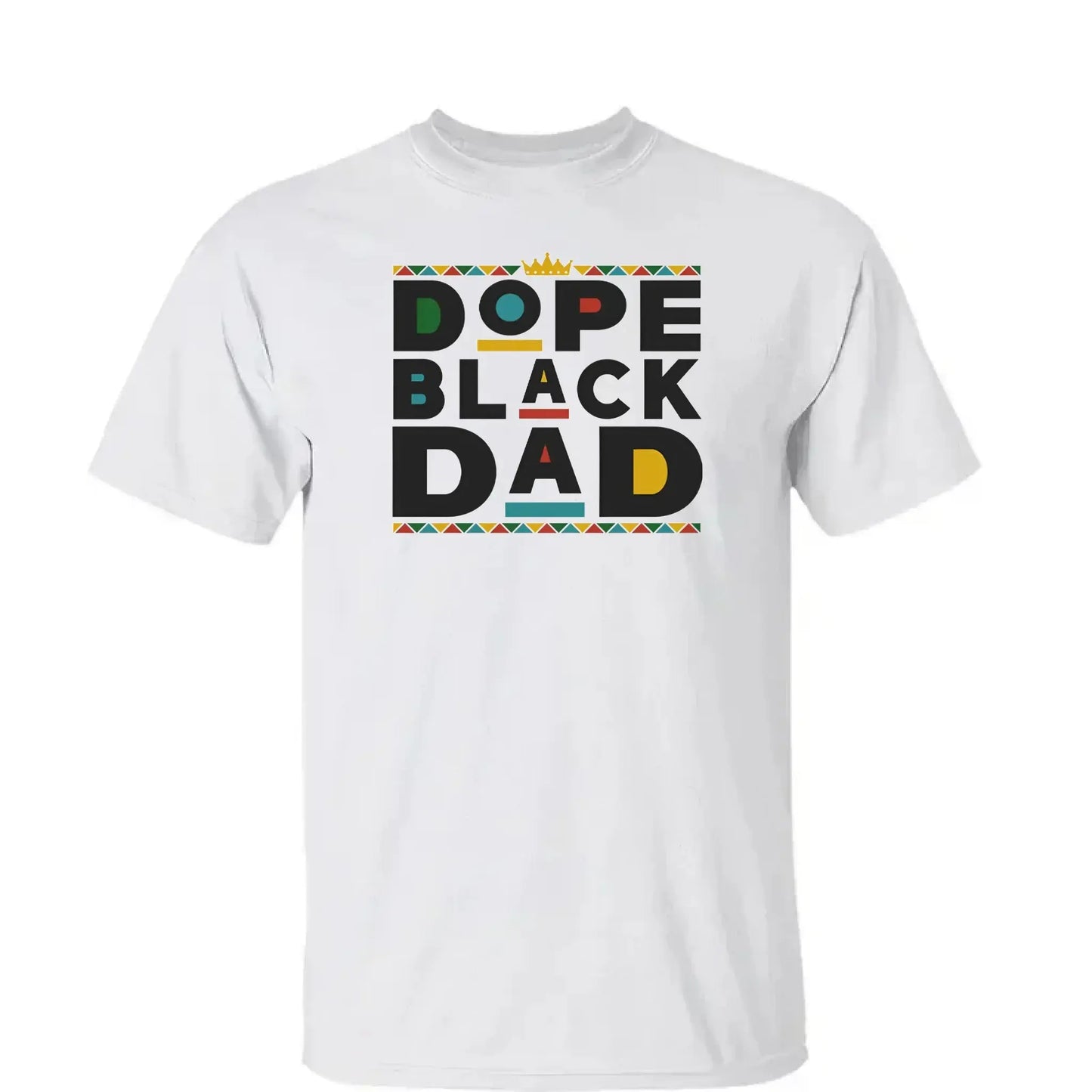 The Dope Black Dad & His Kids - Custom Unisex T-shirt, Hoodie, Sweatshirt - Father's Day, Birthday Gift For Dad/Grandpa Ezcustomize