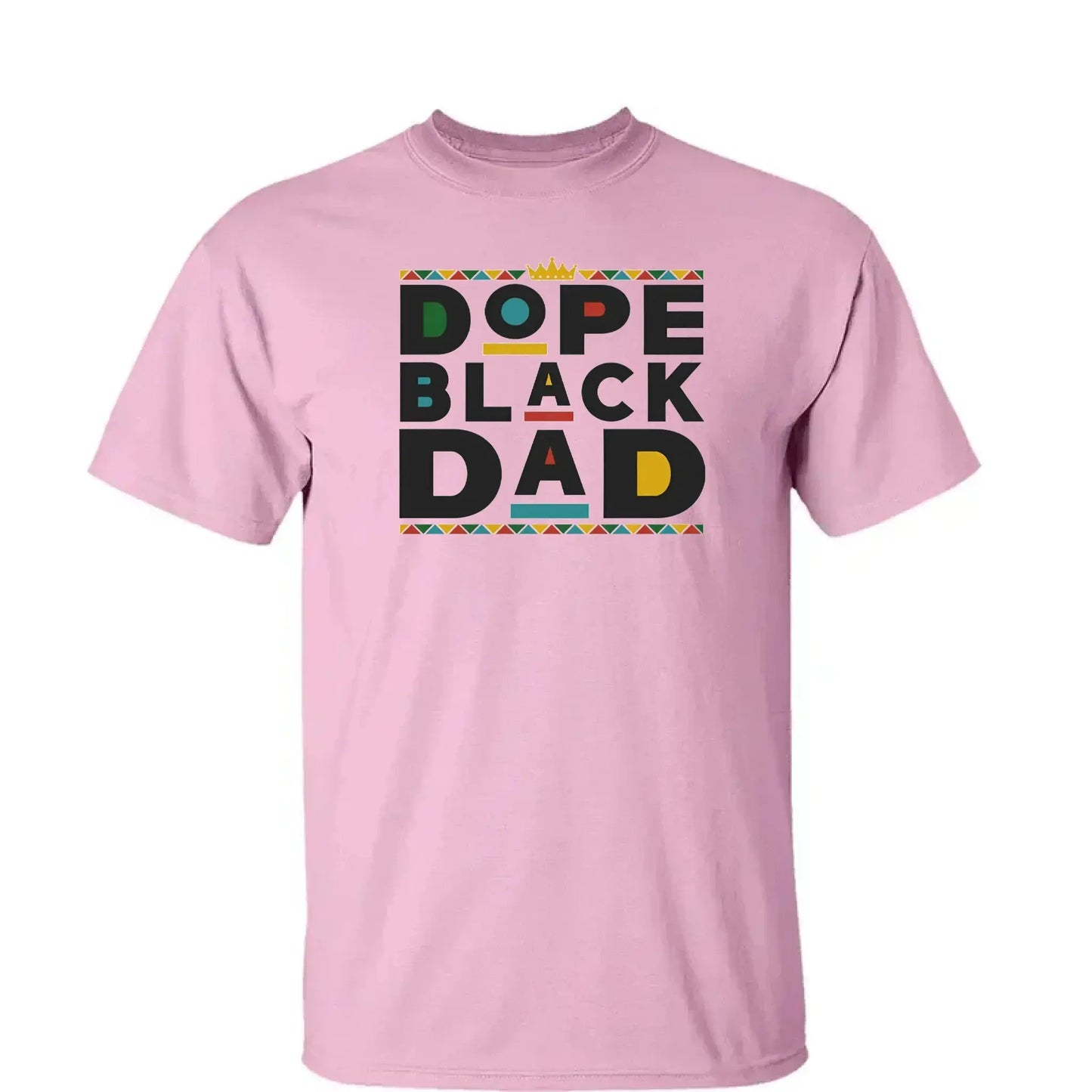 The Dope Black Dad & His Kids - Custom Unisex T-shirt, Hoodie, Sweatshirt - Father's Day, Birthday Gift For Dad/Grandpa Ezcustomize