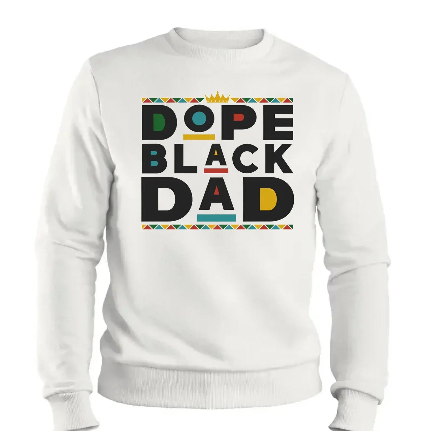 The Dope Black Dad & His Kids - Custom Unisex T-shirt, Hoodie, Sweatshirt - Father's Day, Birthday Gift For Dad/Grandpa Ezcustomize