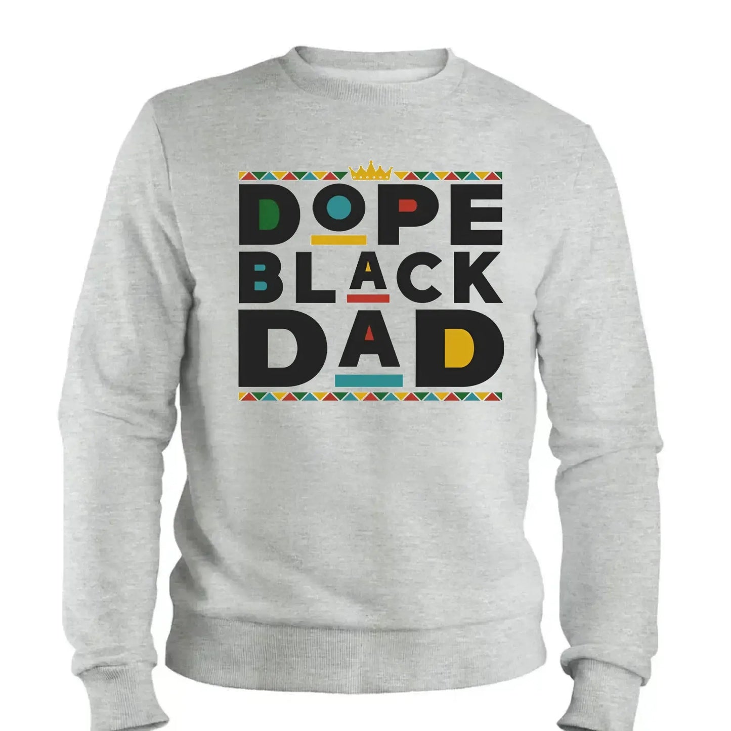 The Dope Black Dad & His Kids - Custom Unisex T-shirt, Hoodie, Sweatshirt - Father's Day, Birthday Gift For Dad/Grandpa Ezcustomize