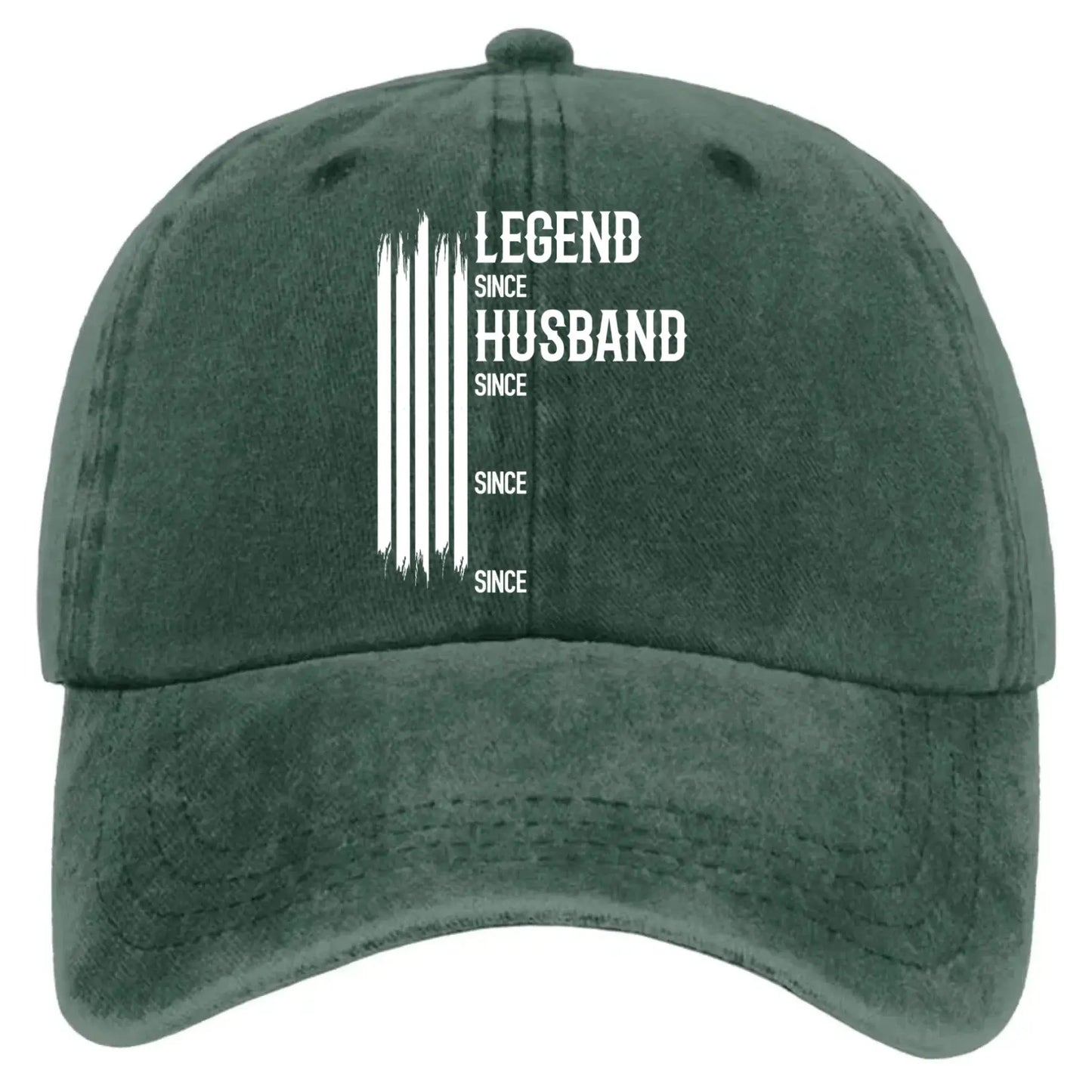 The Original Legend – Personalized Custom Vintage Washed Denim Cap Hat – Classic Father’s Day, Birthday & Christmas Gift for Him Ezcustomize