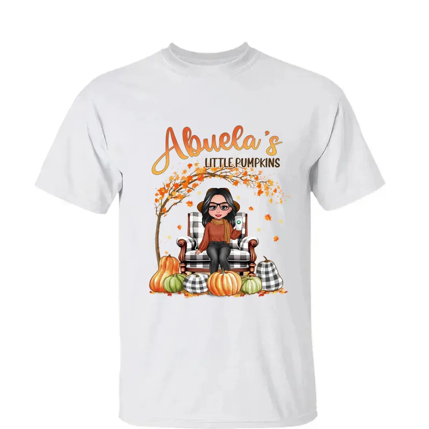 The Perfect Grandma - Family Personalized Custom Unisex T-shirt, Hoodie, Sweatshirt - Autumn Fall Gift For Grandma Ezcustomize
