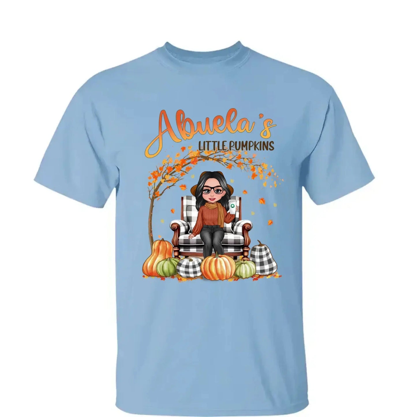 The Perfect Grandma - Family Personalized Custom Unisex T-shirt, Hoodie, Sweatshirt - Autumn Fall Gift For Grandma Ezcustomize