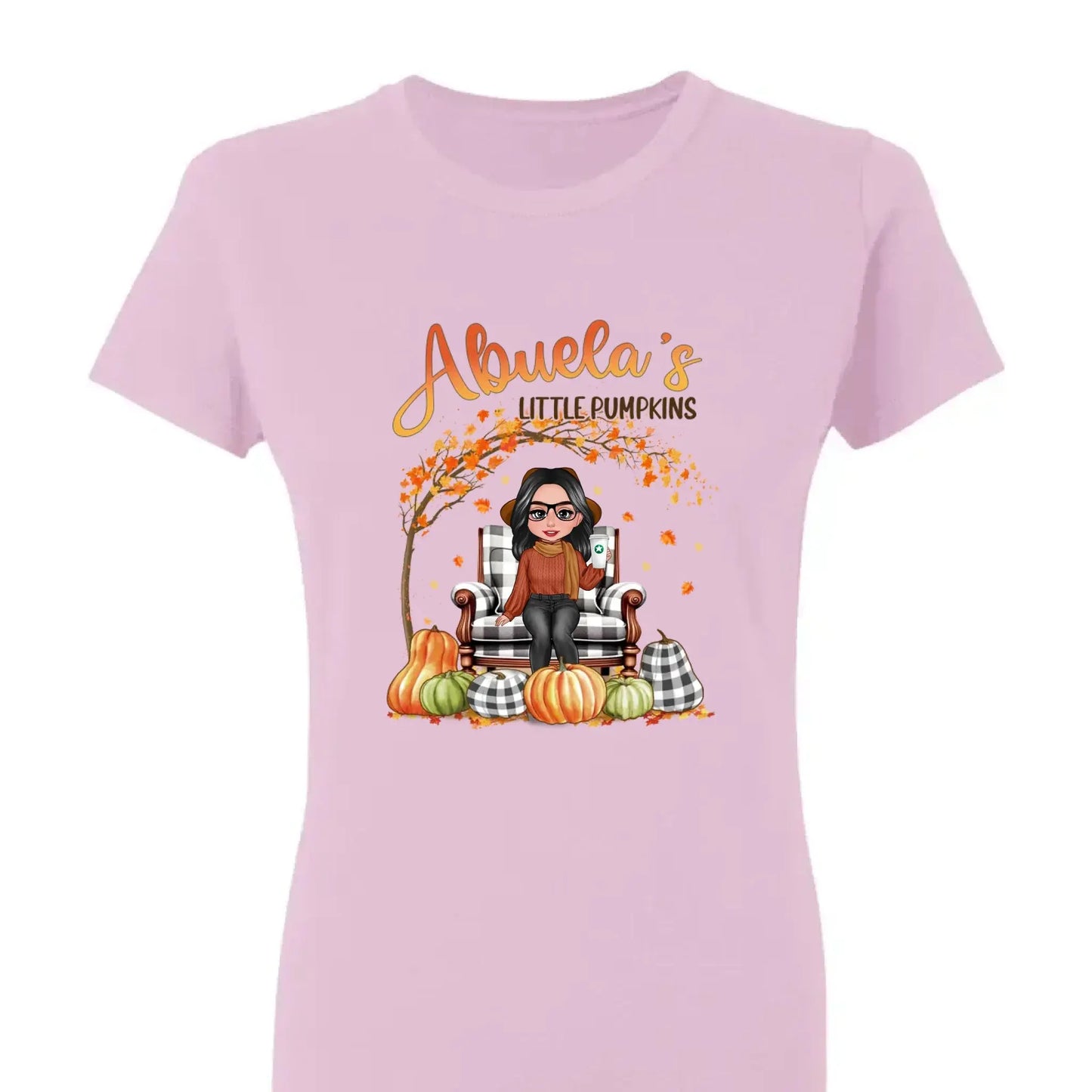 The Perfect Grandma - Family Personalized Custom Unisex T-shirt, Hoodie, Sweatshirt - Autumn Fall Gift For Grandma Ezcustomize