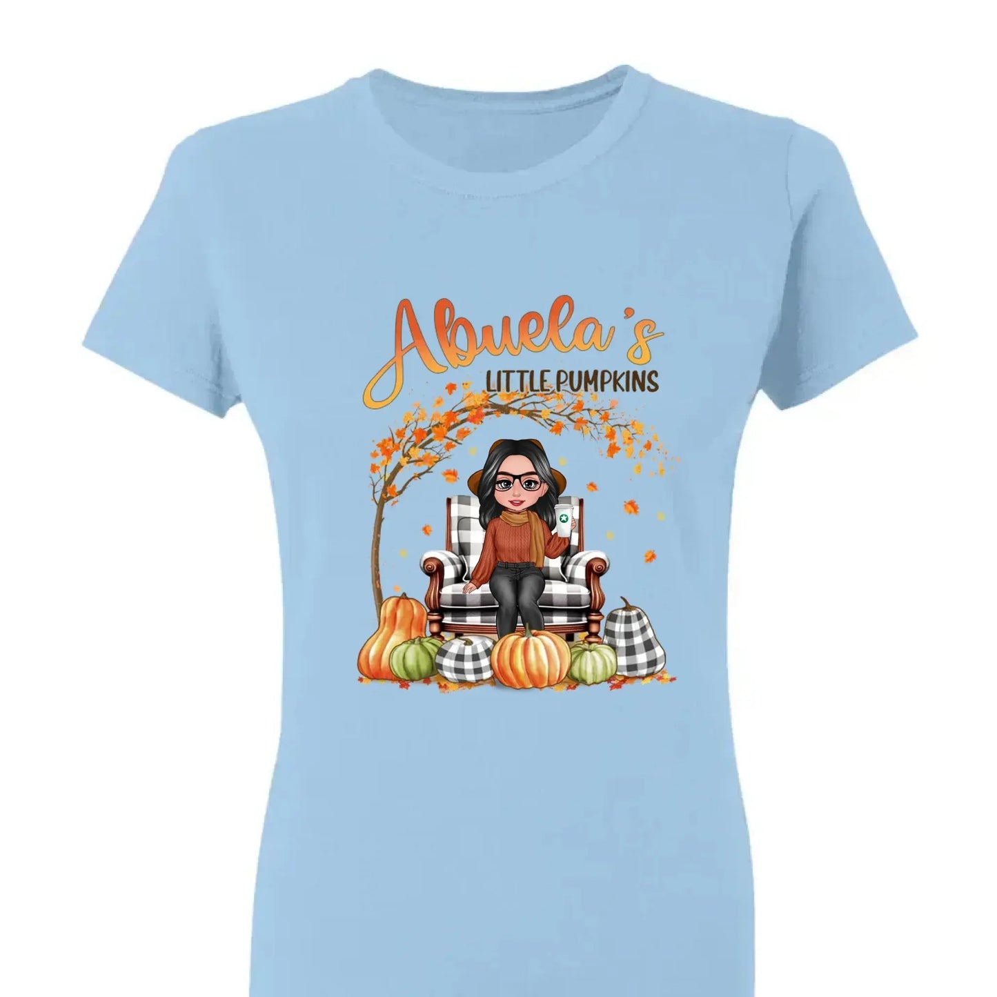 The Perfect Grandma - Family Personalized Custom Unisex T-shirt, Hoodie, Sweatshirt - Autumn Fall Gift For Grandma Ezcustomize