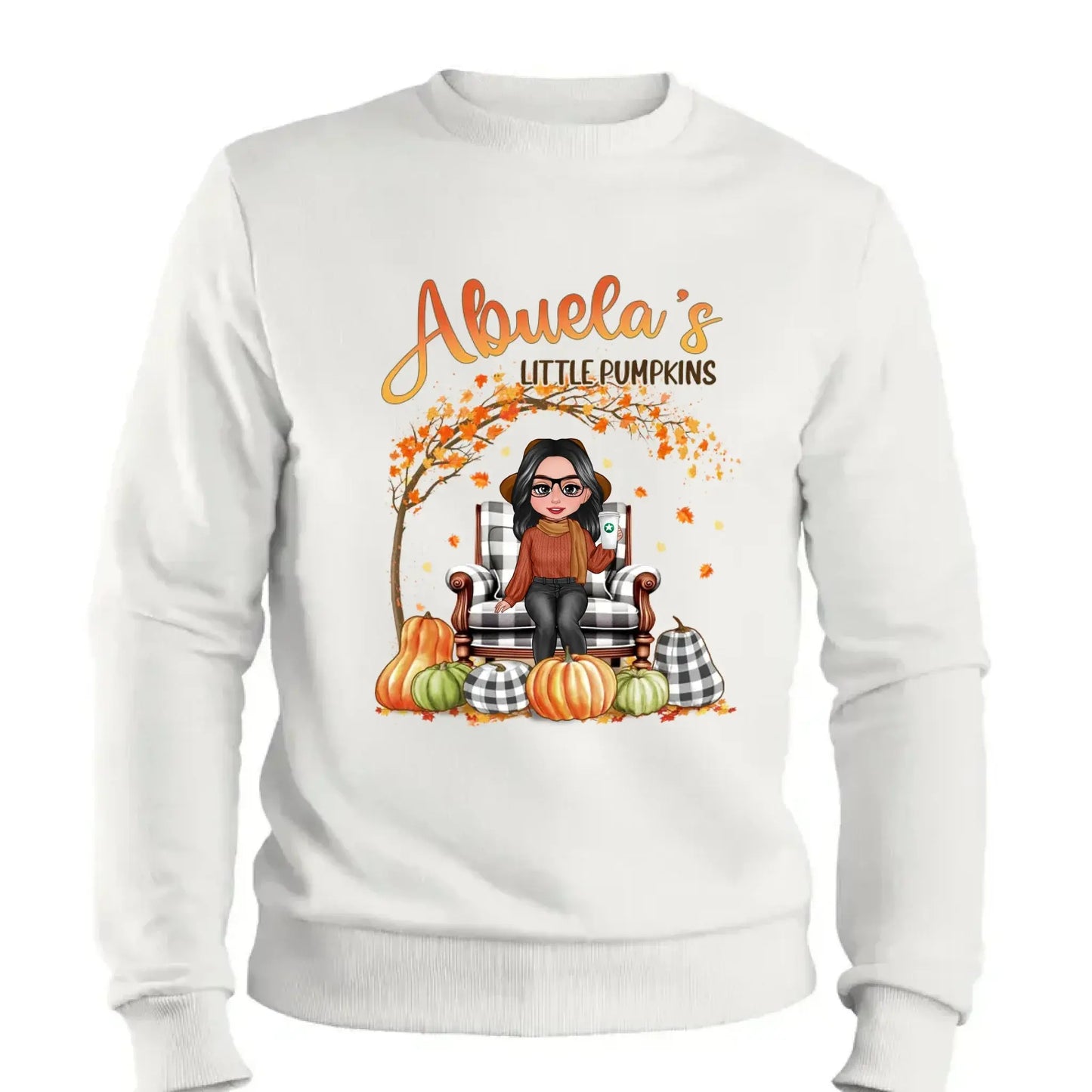 The Perfect Grandma - Family Personalized Custom Unisex T-shirt, Hoodie, Sweatshirt - Autumn Fall Gift For Grandma Ezcustomize
