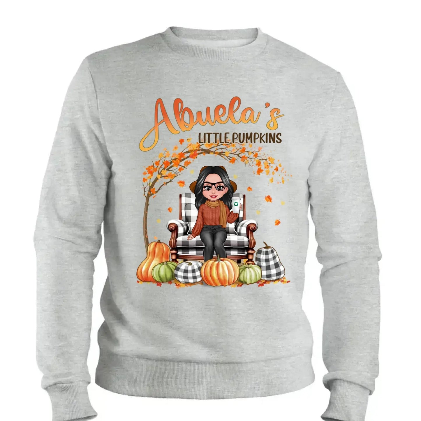 The Perfect Grandma - Family Personalized Custom Unisex T-shirt, Hoodie, Sweatshirt - Autumn Fall Gift For Grandma Ezcustomize