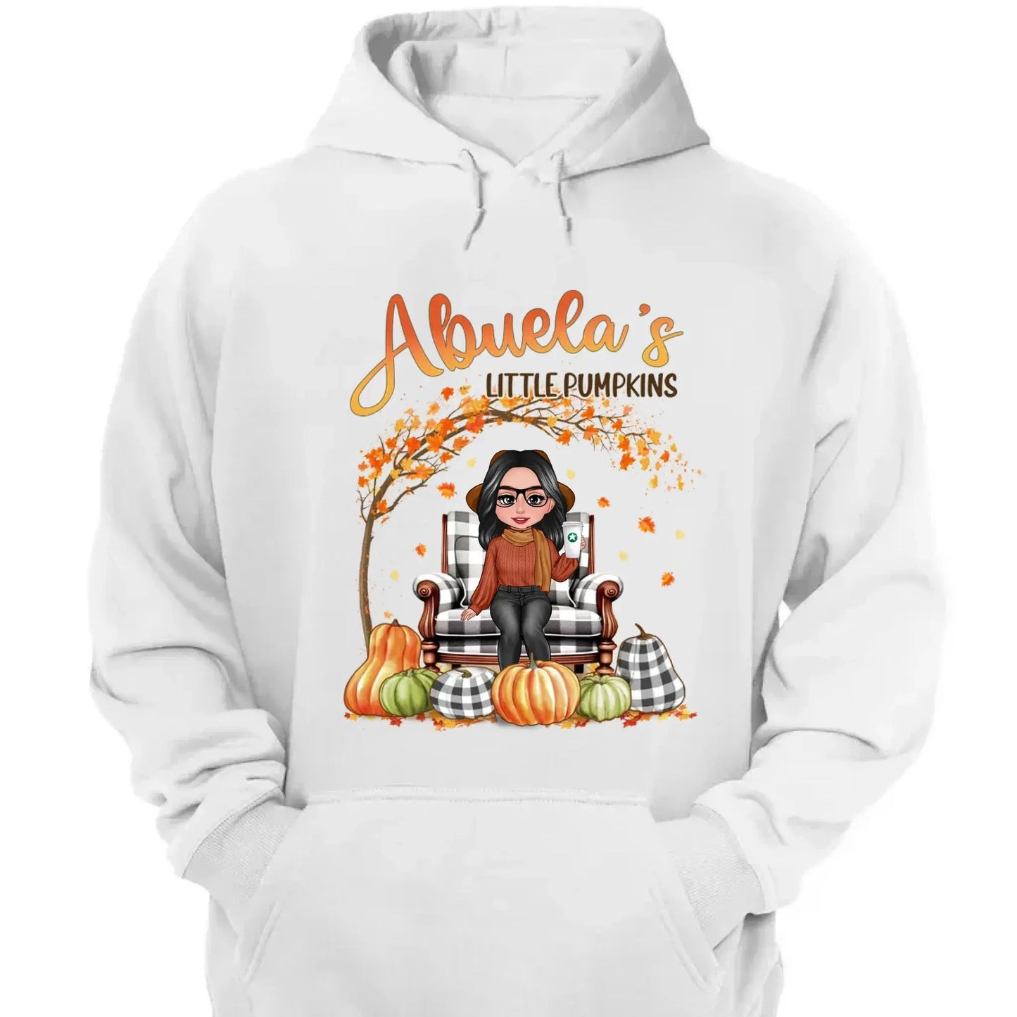 The Perfect Grandma - Family Personalized Custom Unisex T-shirt, Hoodie, Sweatshirt - Autumn Fall Gift For Grandma Ezcustomize