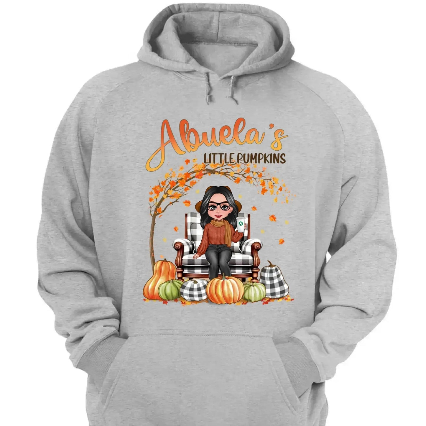 The Perfect Grandma - Family Personalized Custom Unisex T-shirt, Hoodie, Sweatshirt - Autumn Fall Gift For Grandma Ezcustomize