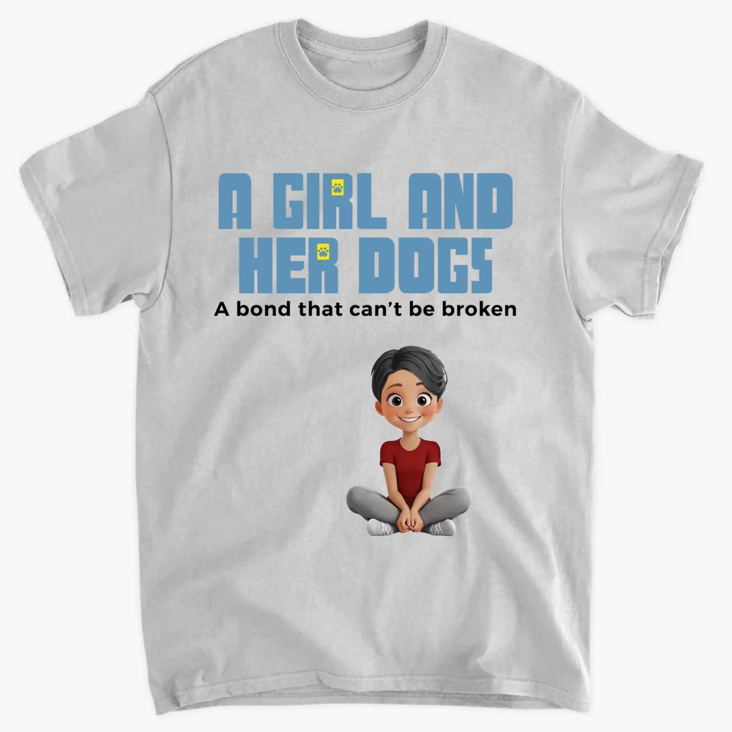 Unbreakable Bond With My Dogs- Personalized Shirt Ezcustomize