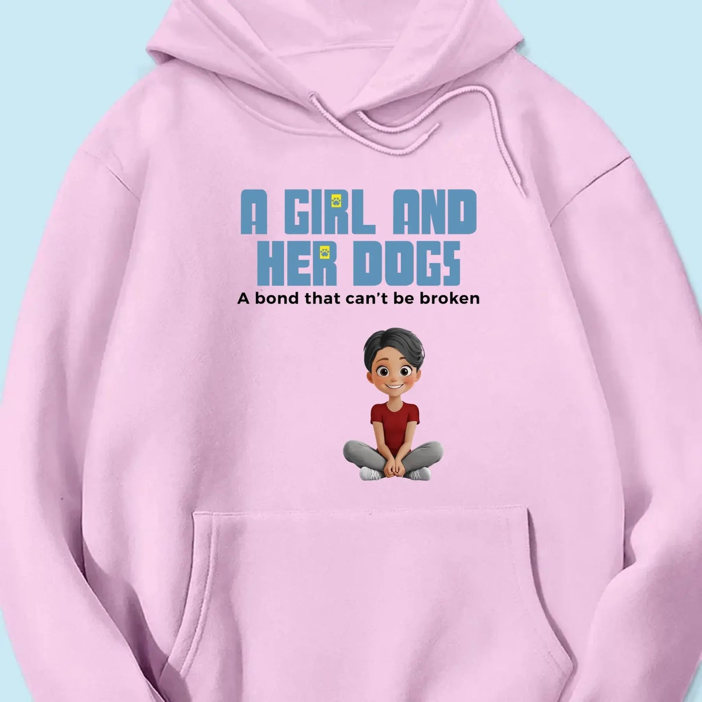 Unbreakable Bond With My Dogs- Personalized Shirt Ezcustomize