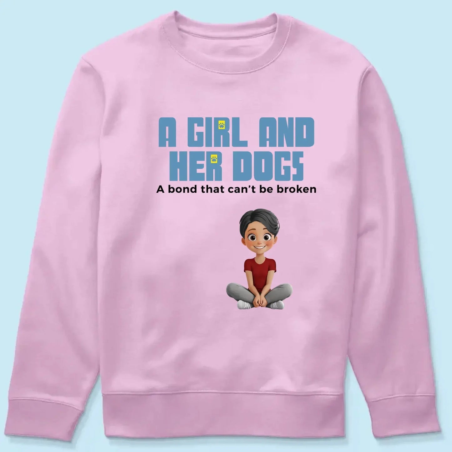 Unbreakable Bond With My Dogs- Personalized Shirt Ezcustomize