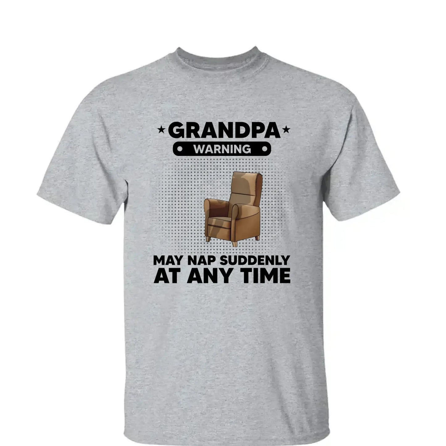 Warning: May Nap Suddenly at Any Time – Personalized Shirt/Hoodie/Sweatshirt – Funny Custom Gift for Grandpa/Papa Ezcustomize