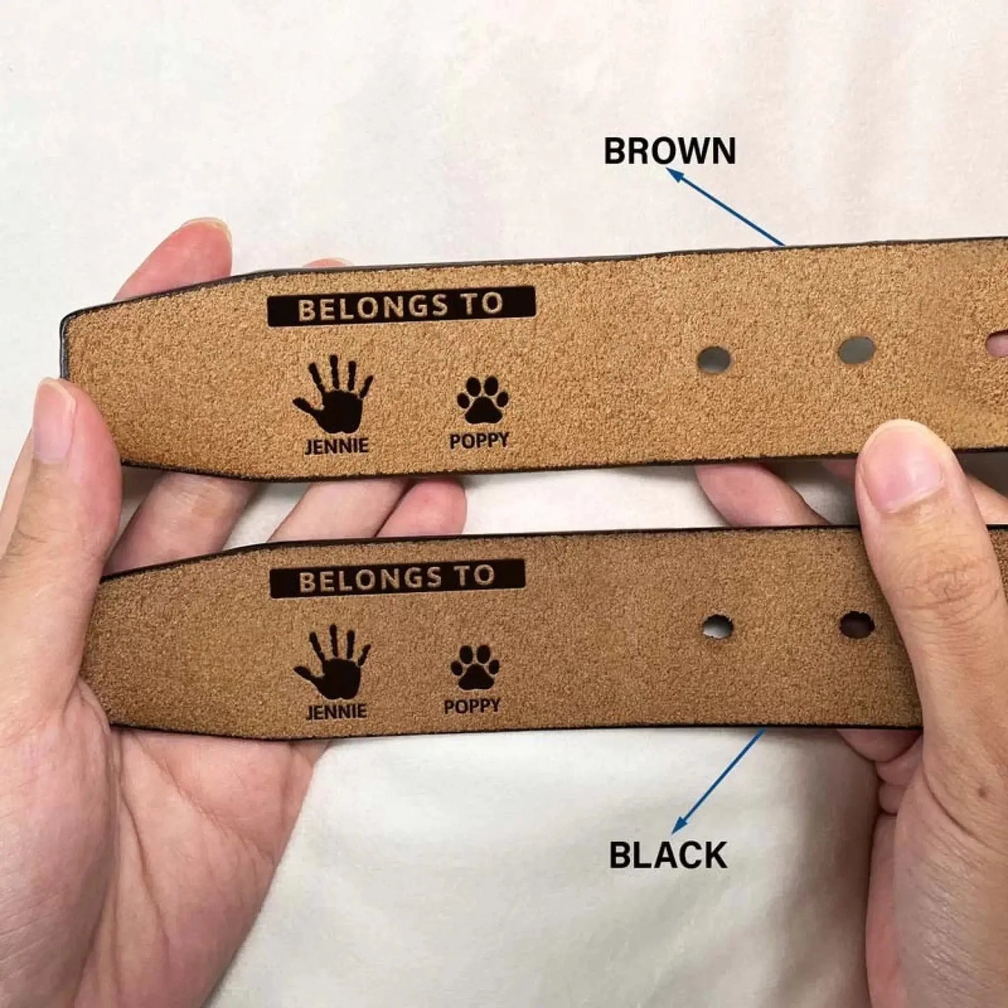 You Wear This Reminds You How Much I Love You - Personalized Engraved Leather Belt Ezcustomize