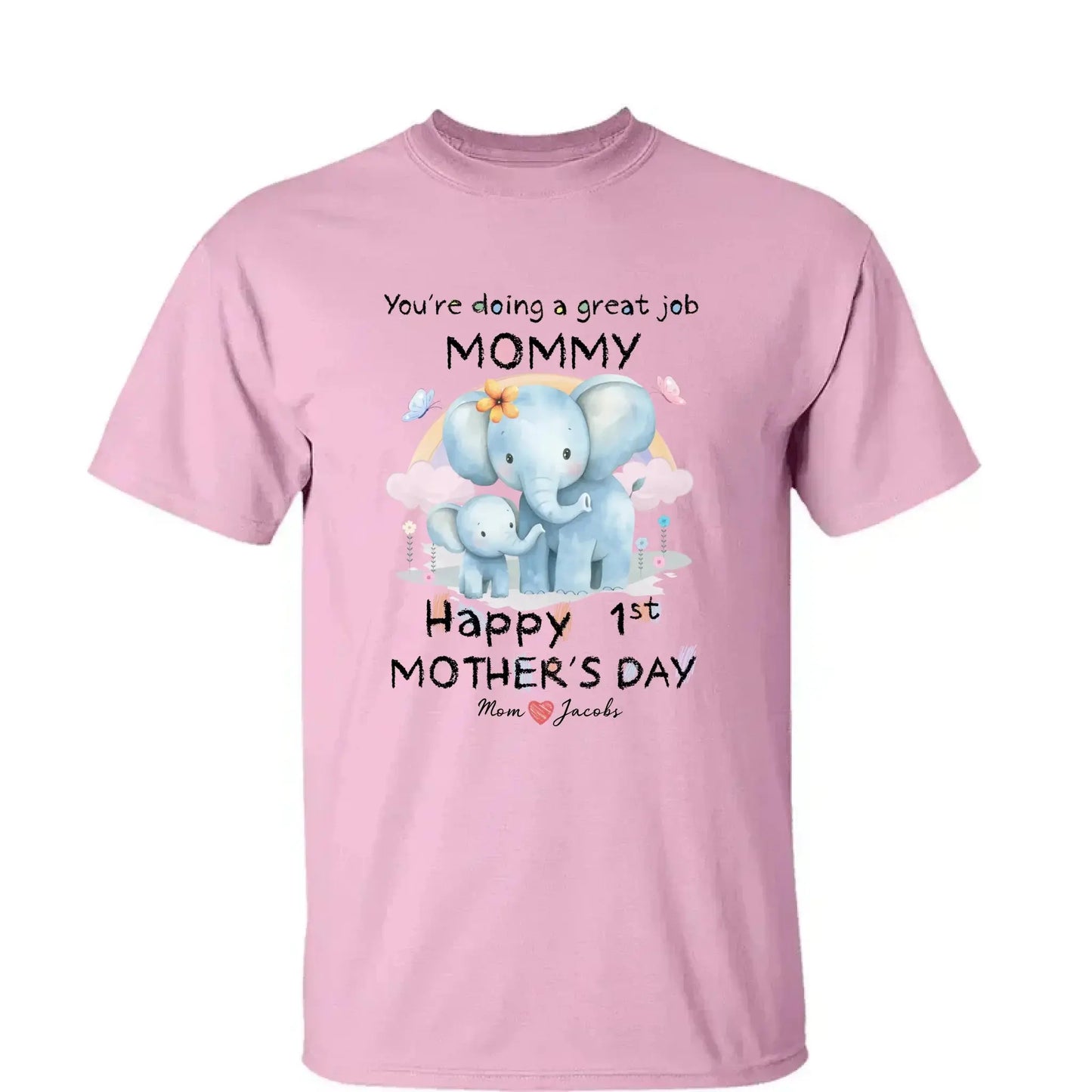 You're Doing a Great Job Mommy – Personalized Baby Onesie – First Mother’s Day Gift from Baby to New Mom Ezcustomize