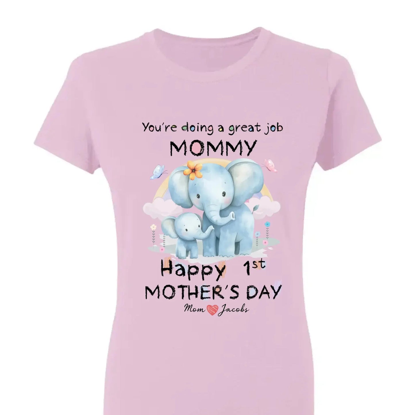 You're Doing a Great Job Mommy – Personalized Baby Onesie – First Mother’s Day Gift from Baby to New Mom Ezcustomize